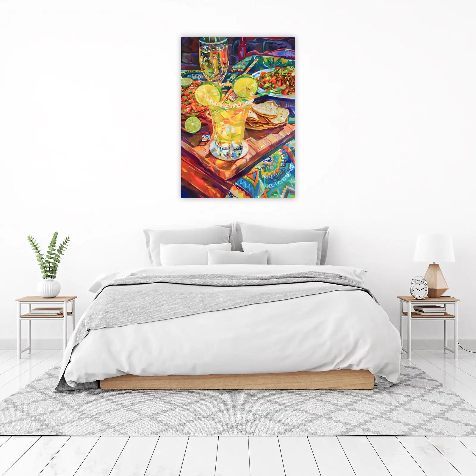 Vibrant Fiesta Margarita Wall Art