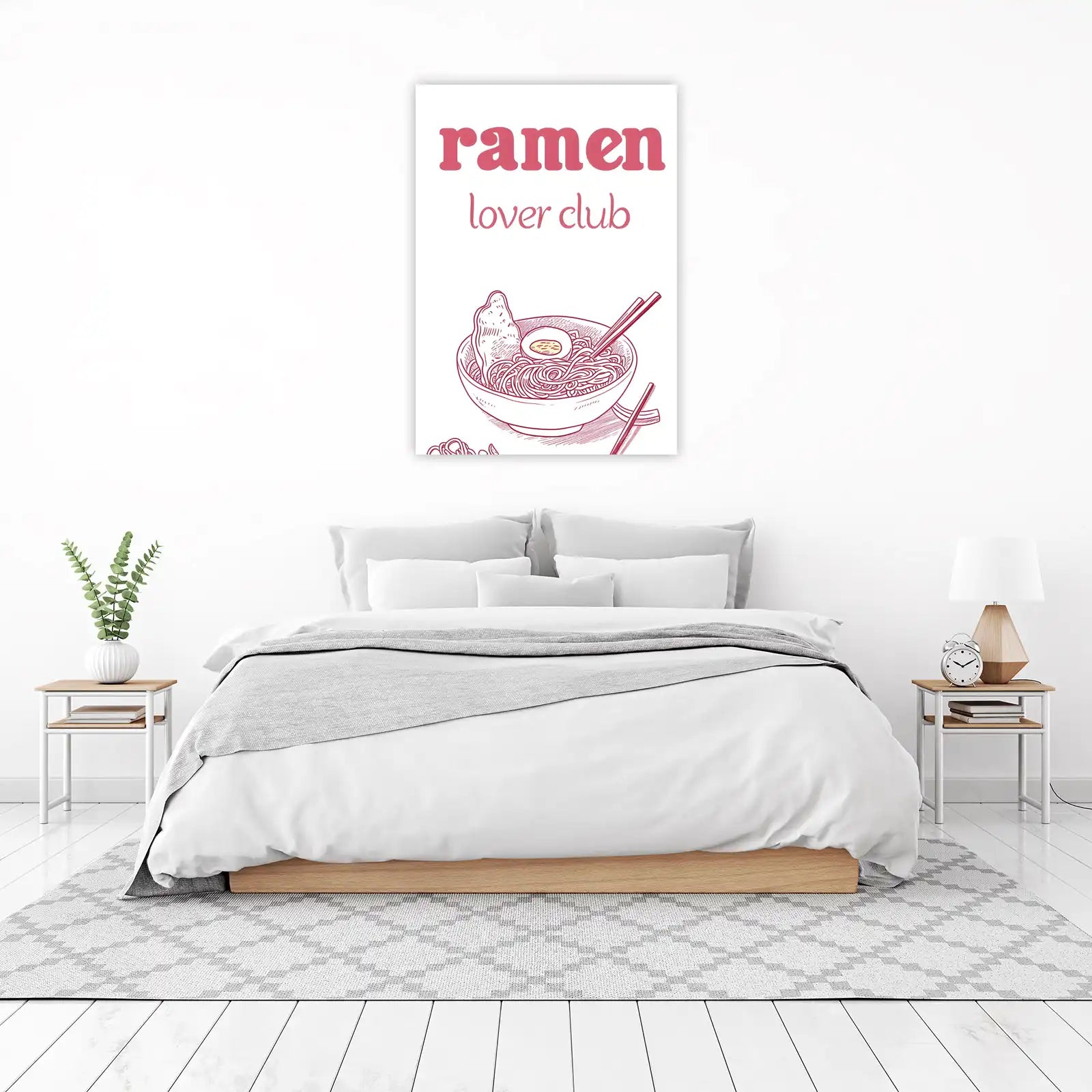 Ramen Lover Club Art Print Wall Art