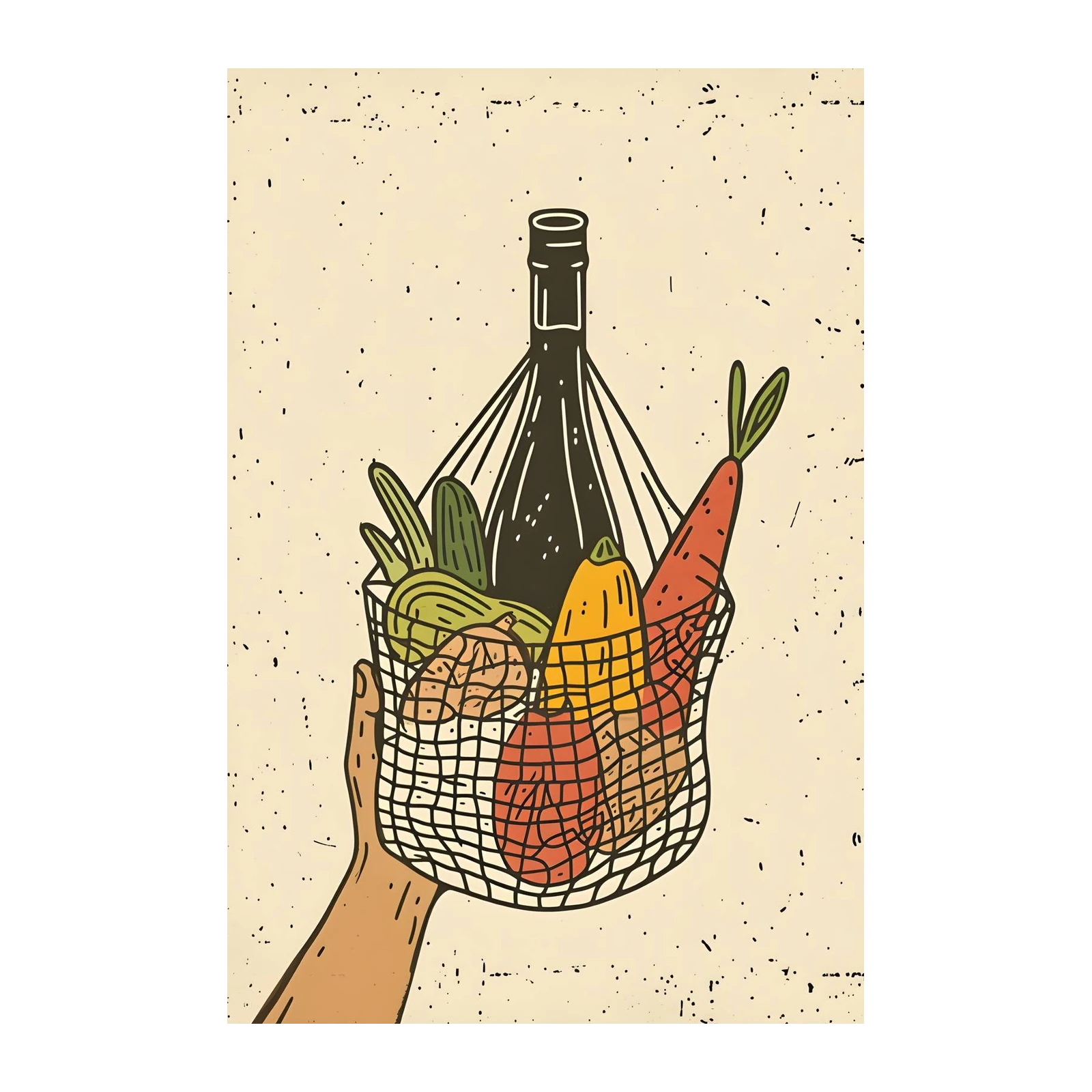 Farm Fresh Produce Market Wall Art