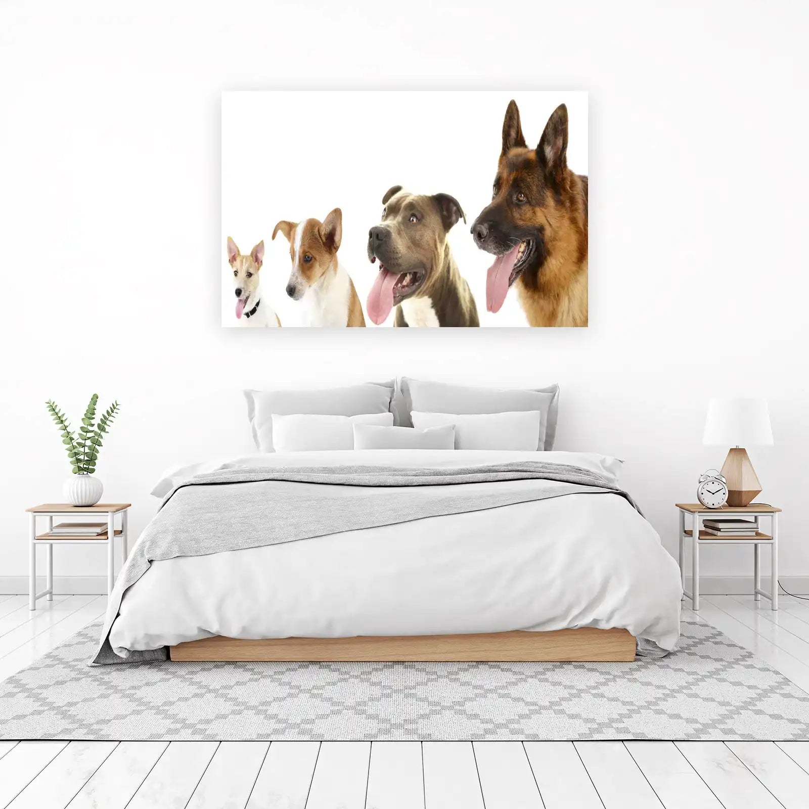 Dog Pack Portrait Wall Art Wall Art