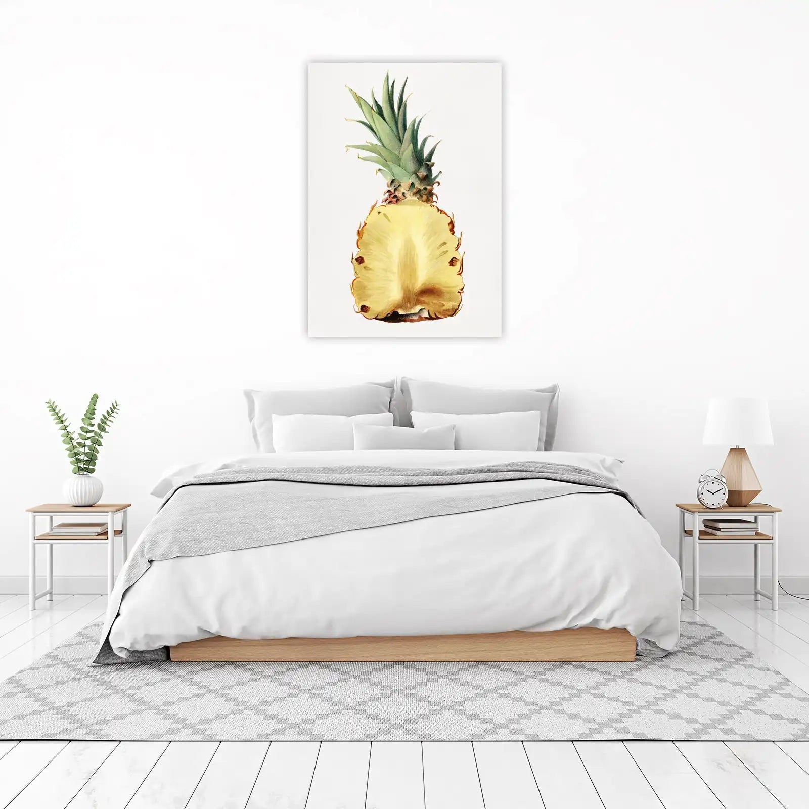 Botanical Pineapple Slice Wall Art