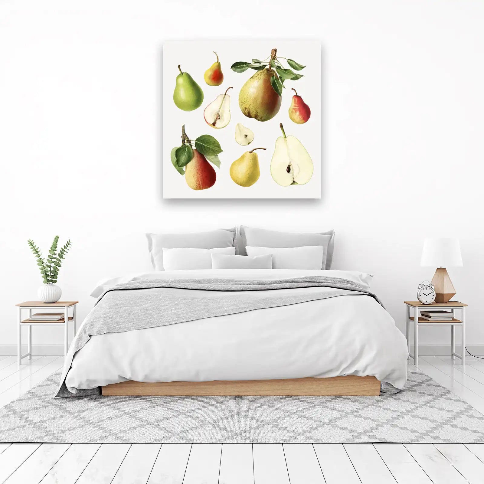 Vintage Pear Botanical Art Wall Art