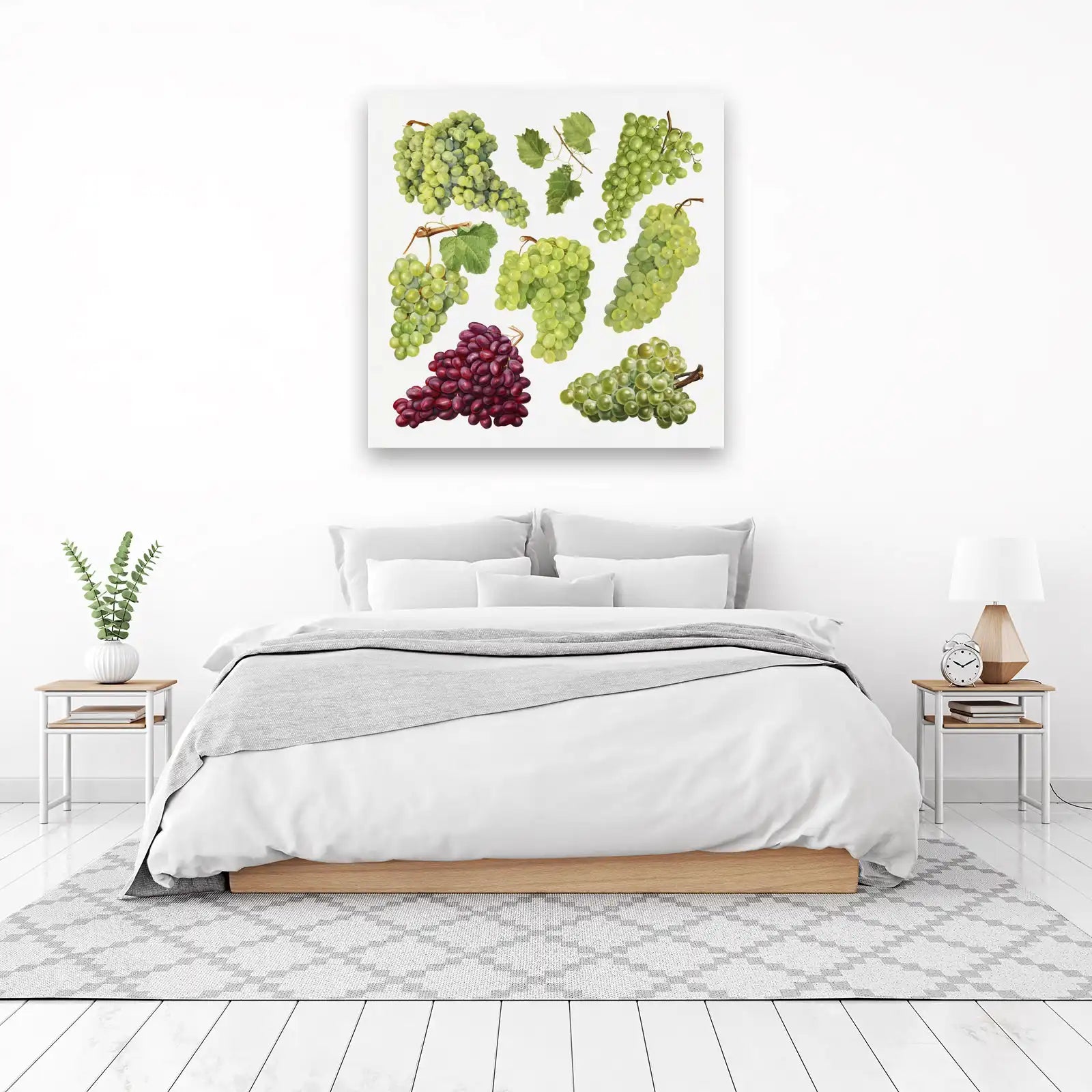 Vintage Grapes Botanical Art Wall Art