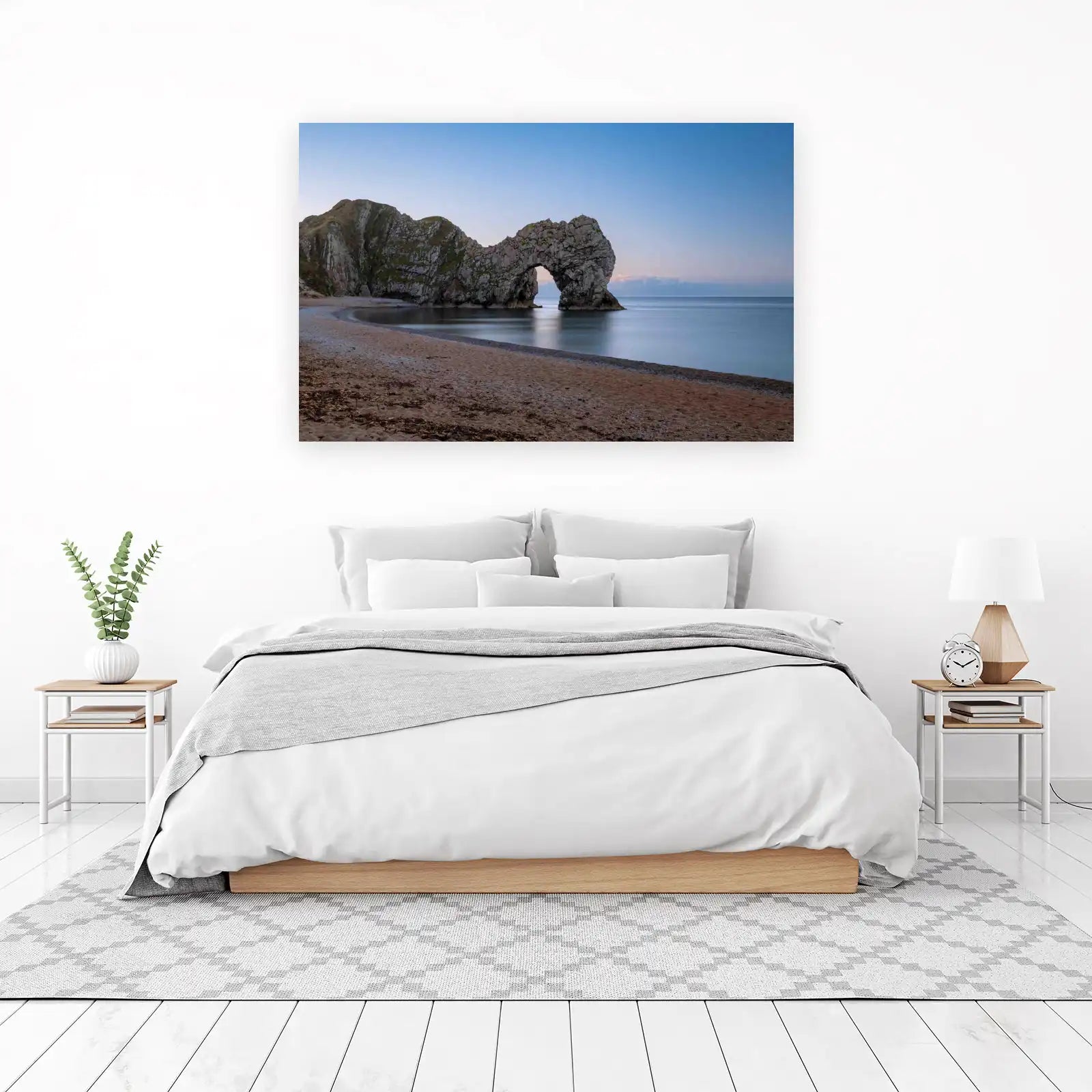 Durdle Door Serene Coastal Arch Wall Art