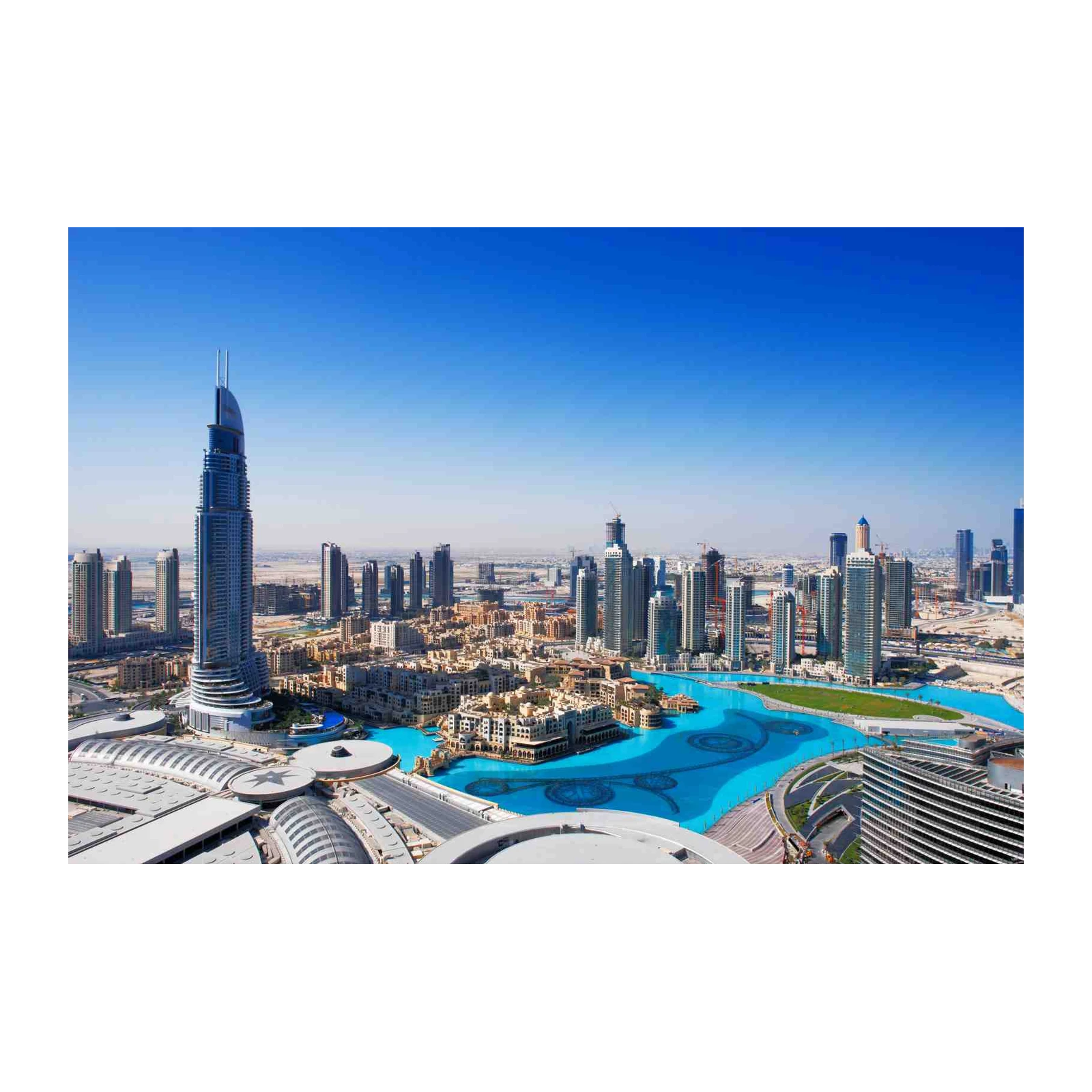 Dubai Skyline & Burj Khalifa Wall Art