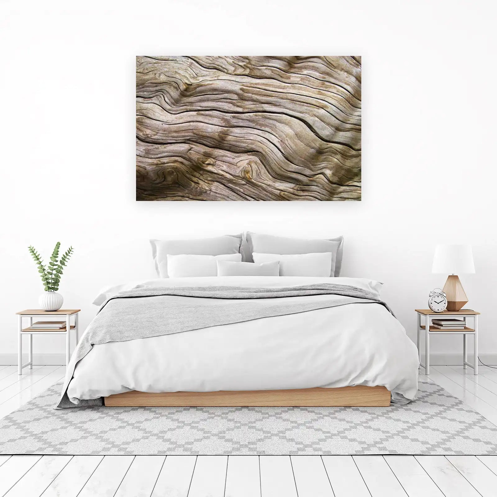 Organic Wood Grain Texture Wall Art