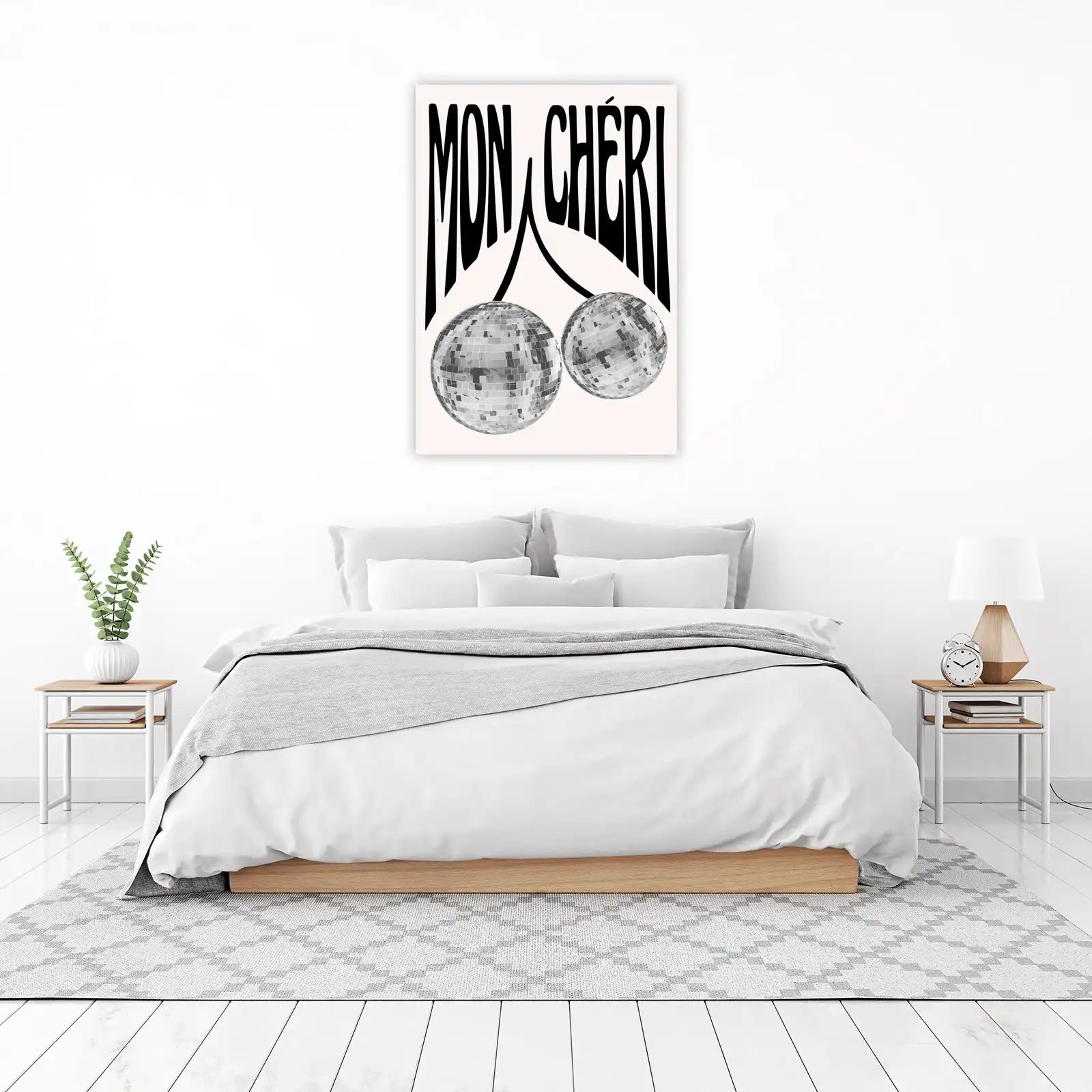 Mon Cheri Disco Cherry Wall Art