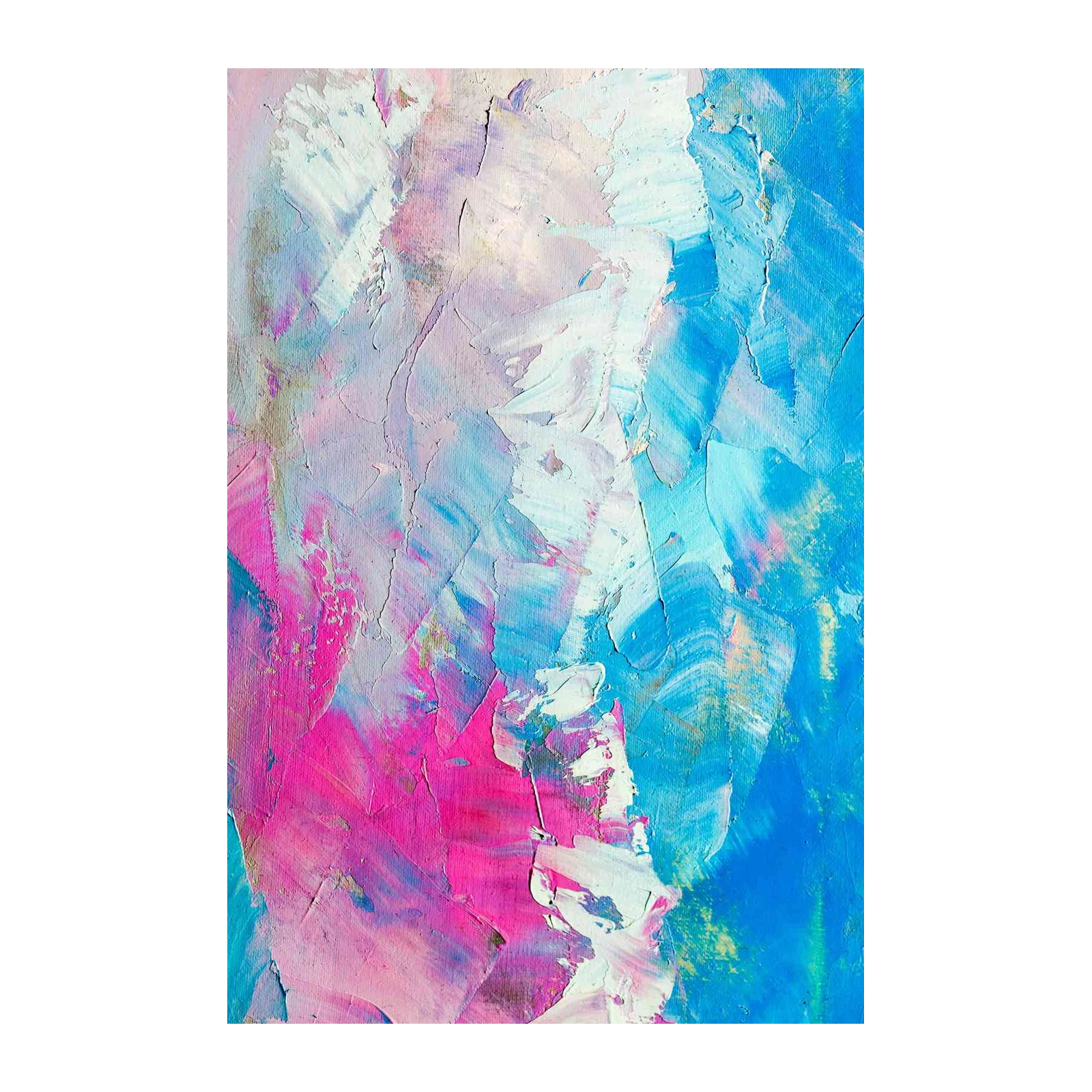 Vibrant Abstract Swirls Wall Art