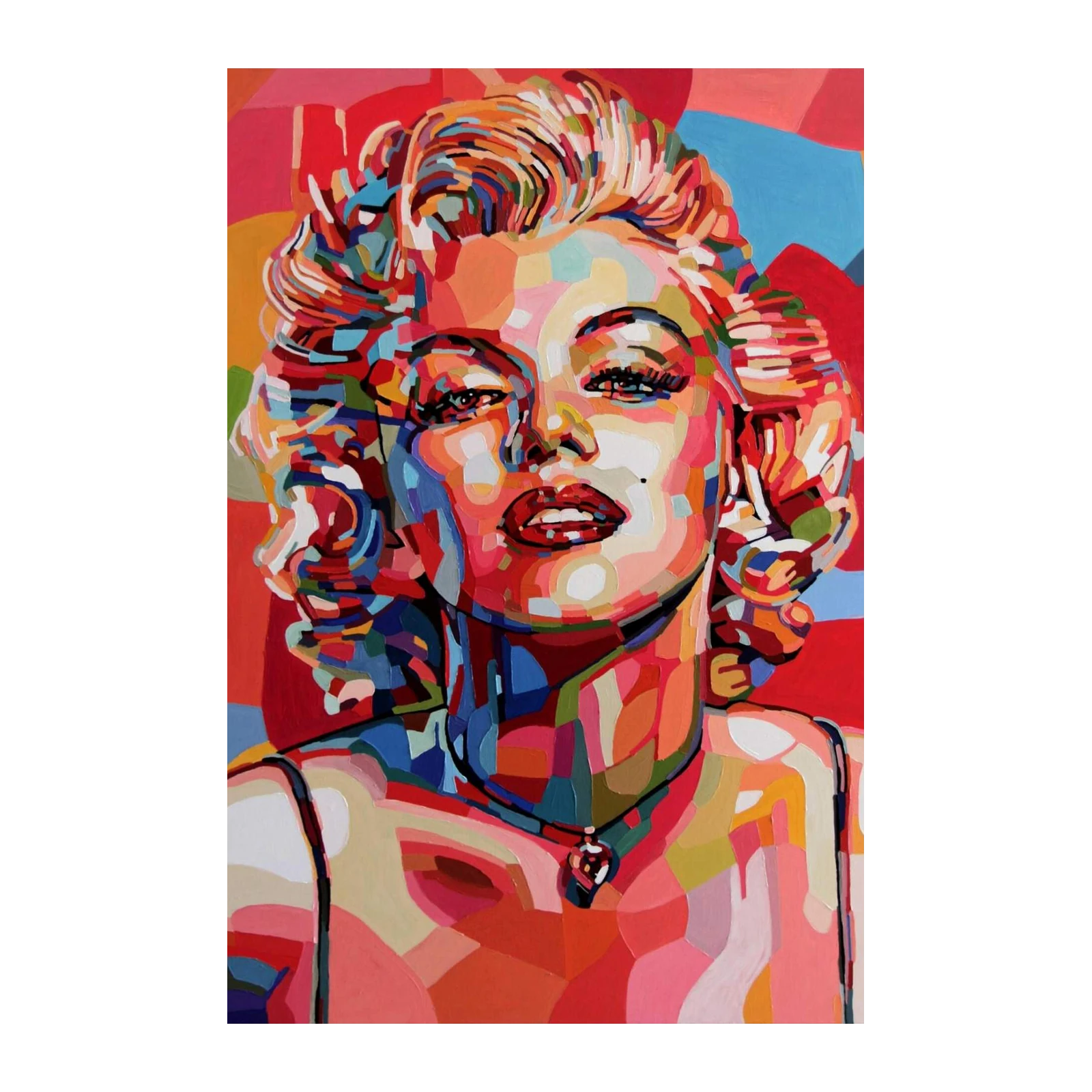 Vibrant Marilyn Monroe Pop Art Wall Art