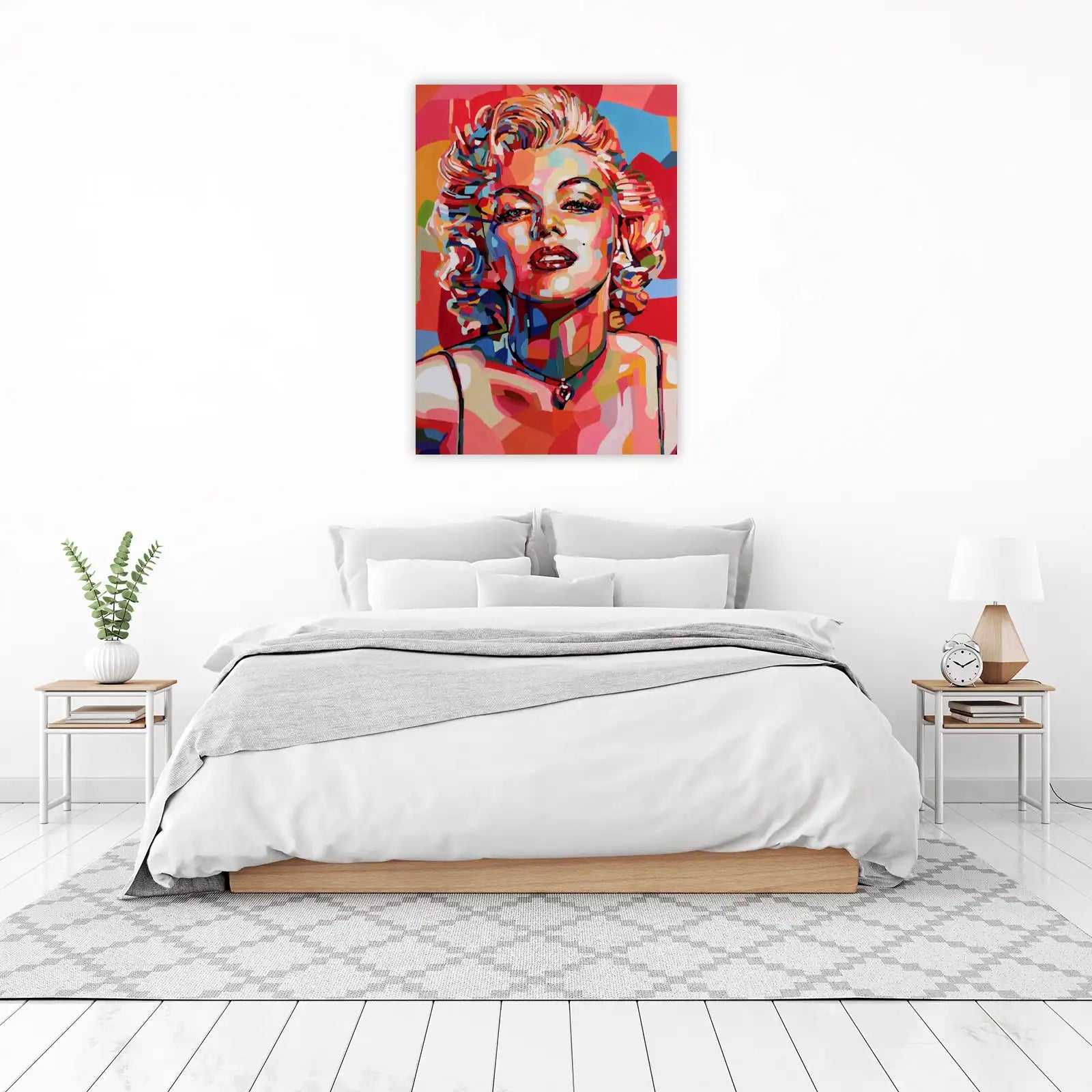 Vibrant Marilyn Monroe Pop Art Wall Art