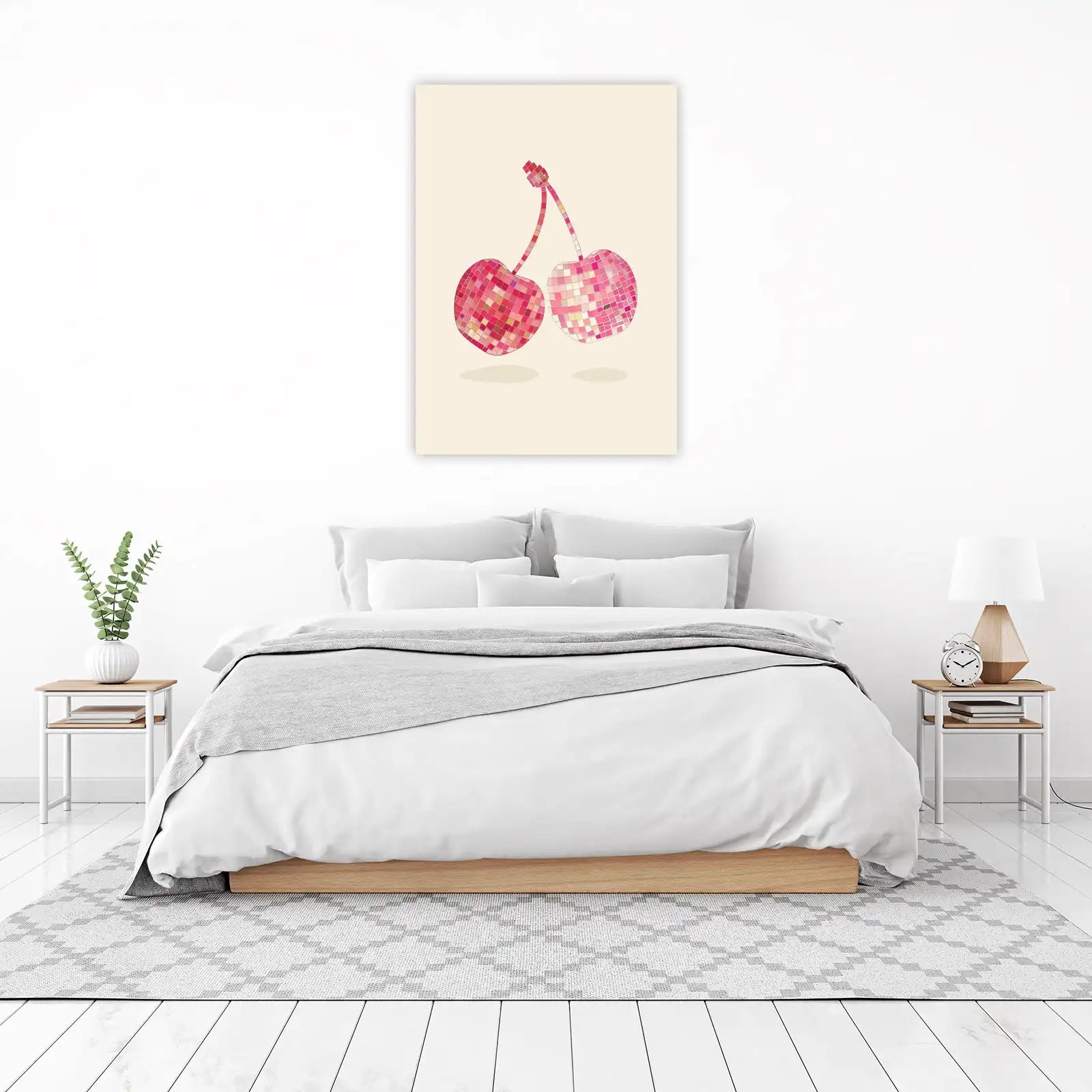 Disco Cherry Vibes Wall Art