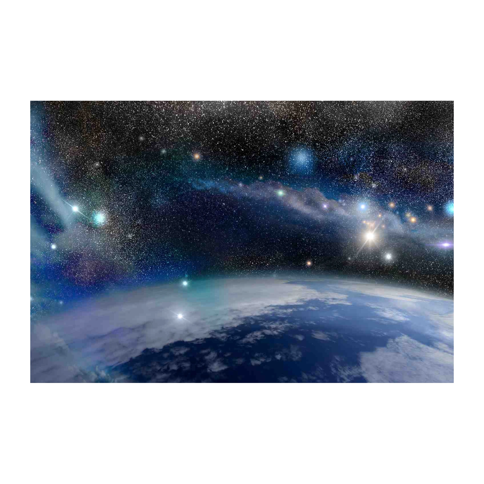 Cosmic Wonder Earth View Wall Art