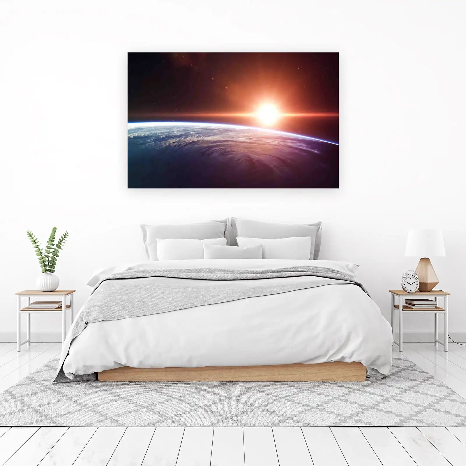 Sunrise Over Earth Wall Art