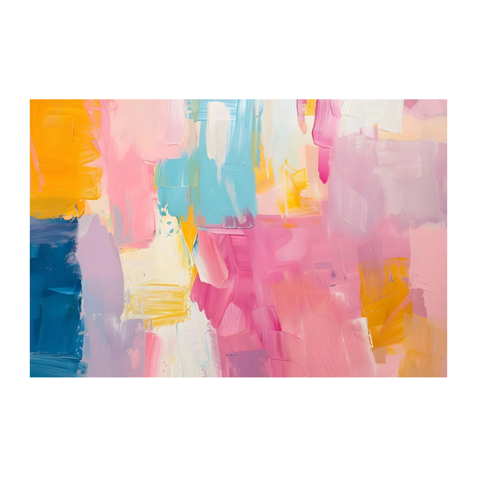 Abstract Pastel Dream Wall Art | Modern Art