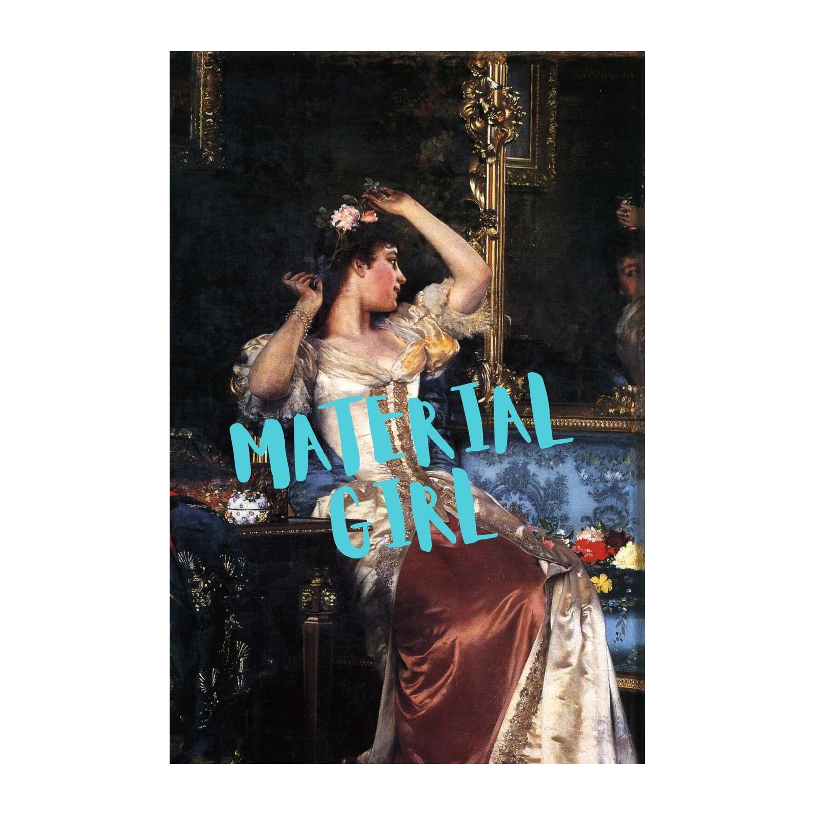 Material Girl Victorian Portrait Wall Art
