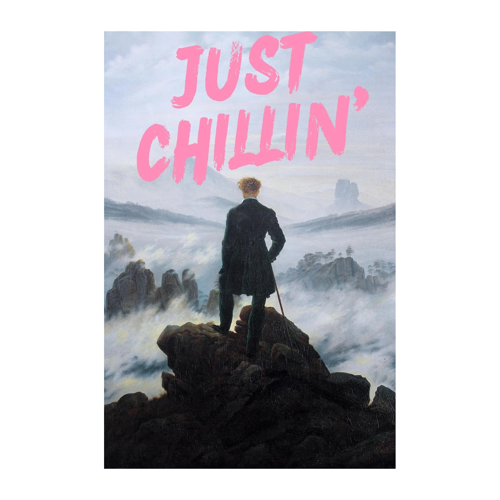 Just Chillin' Wanderer Wall Art