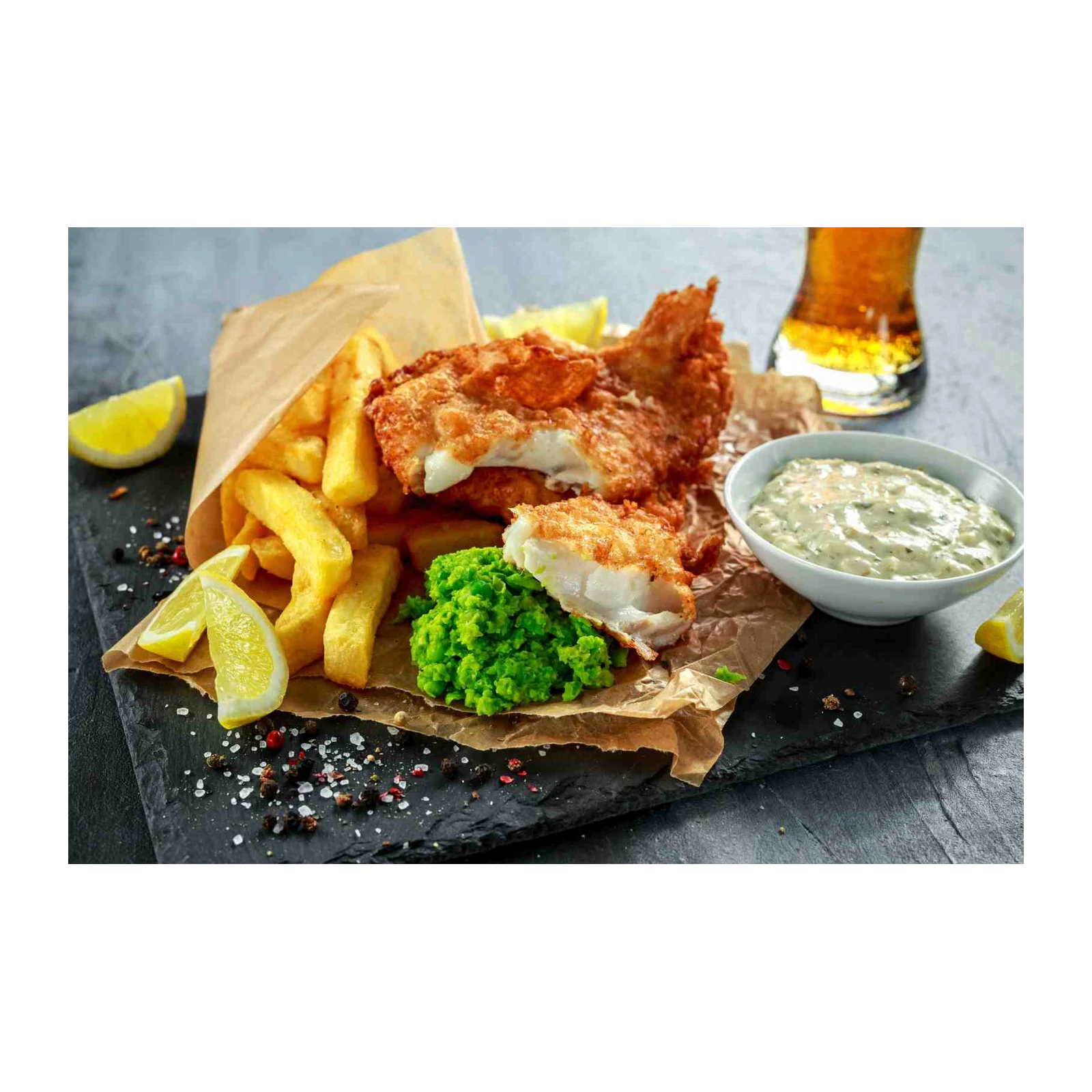 Delicious Fish & Chips Wall Art