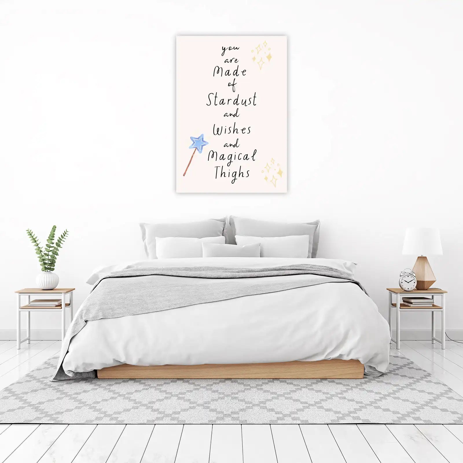 You Are Made of Stardust Wall Art