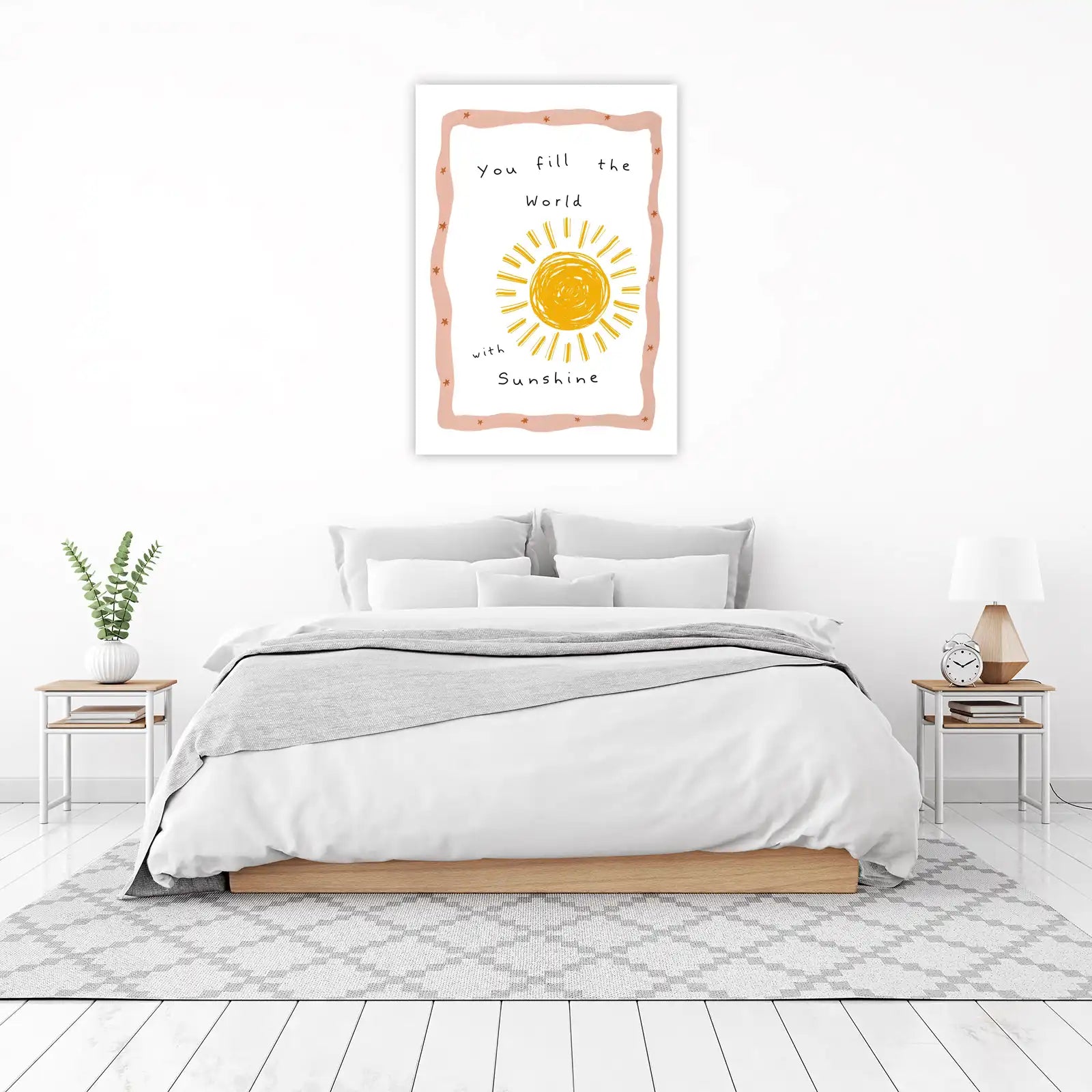 You Fill the World Sunshine Wall Art Wall Art