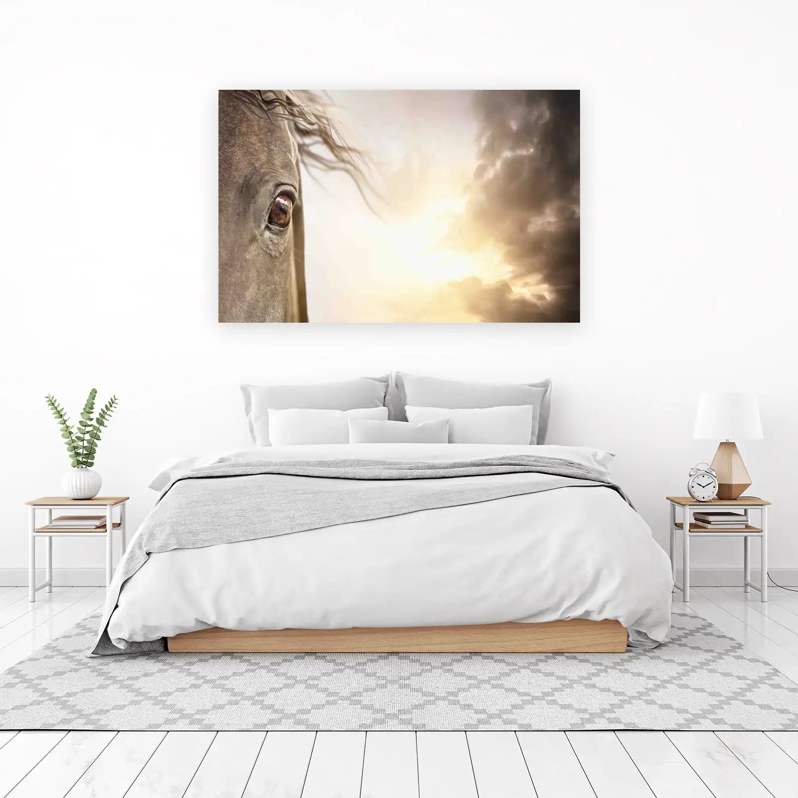 Majestic Horse Eye Serenity Wall Art