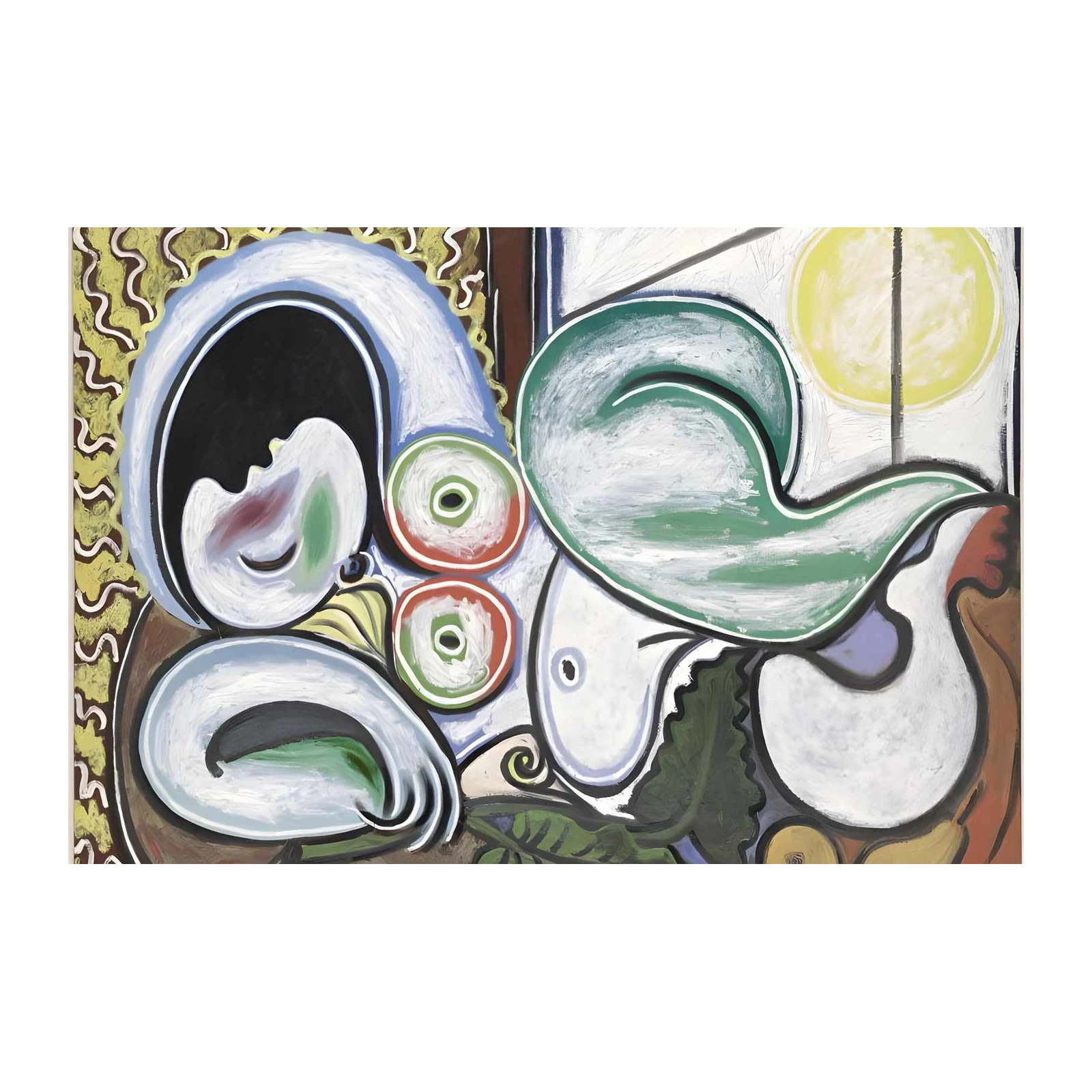 Vibrant Still Life Modern Art Wall Art