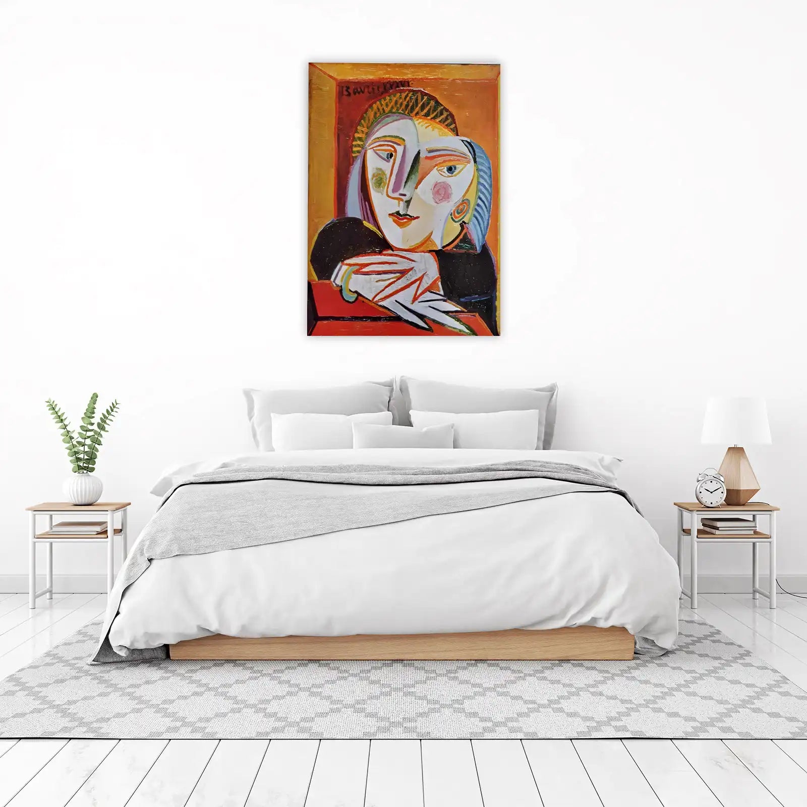 Abstract Portrait Art Wall Art - Modern Wall Decor