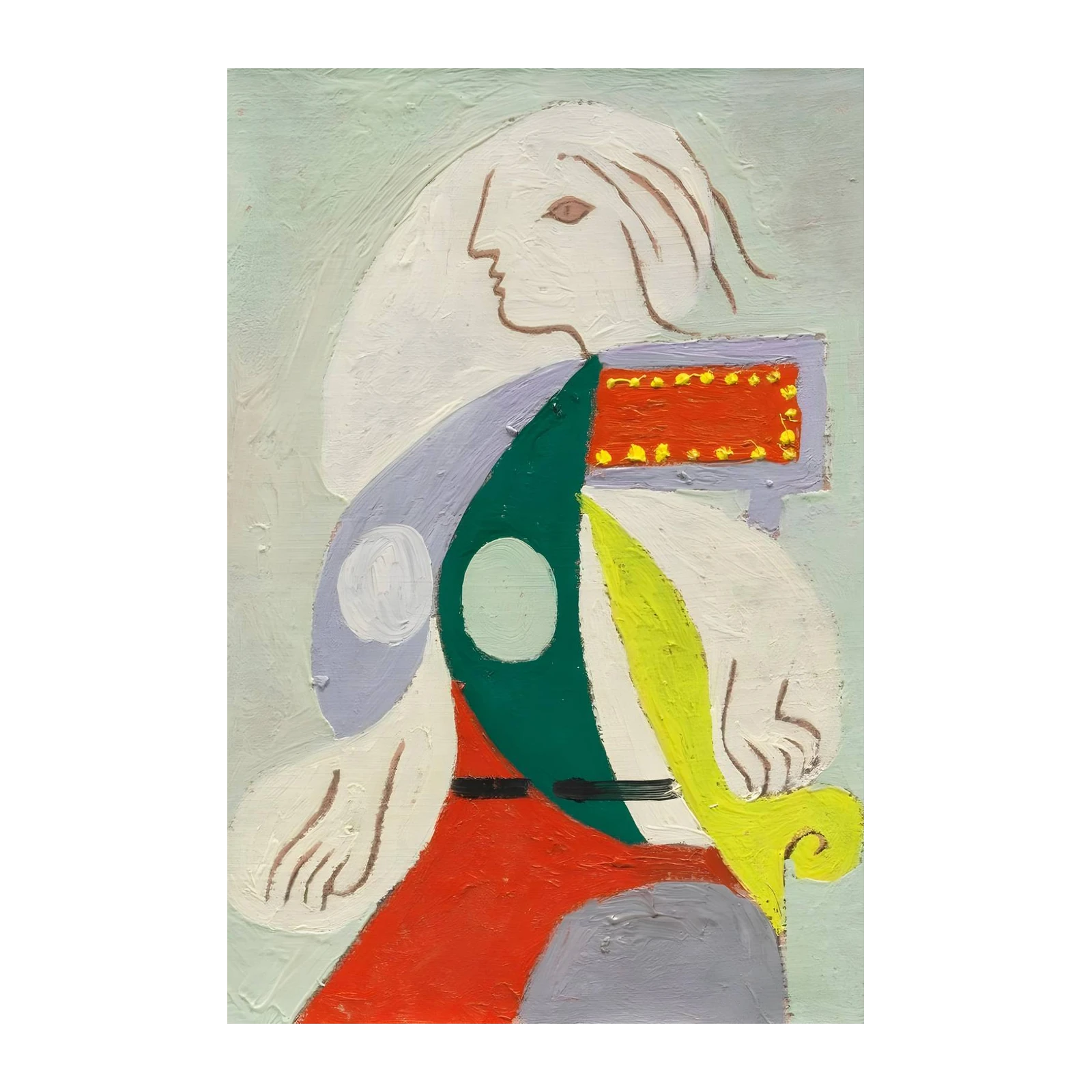 Modern Abstract Portrait Wall Art