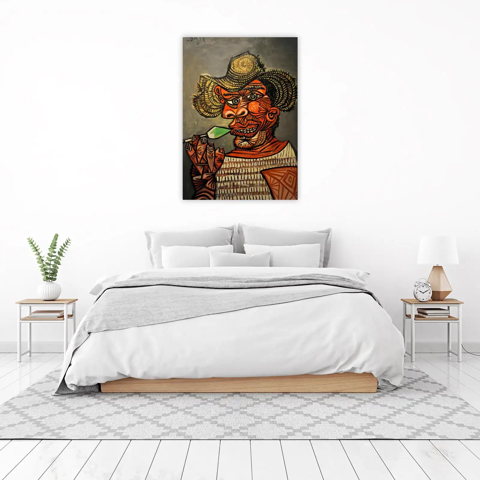 Picasso-Inspired Portrait Wall Art
