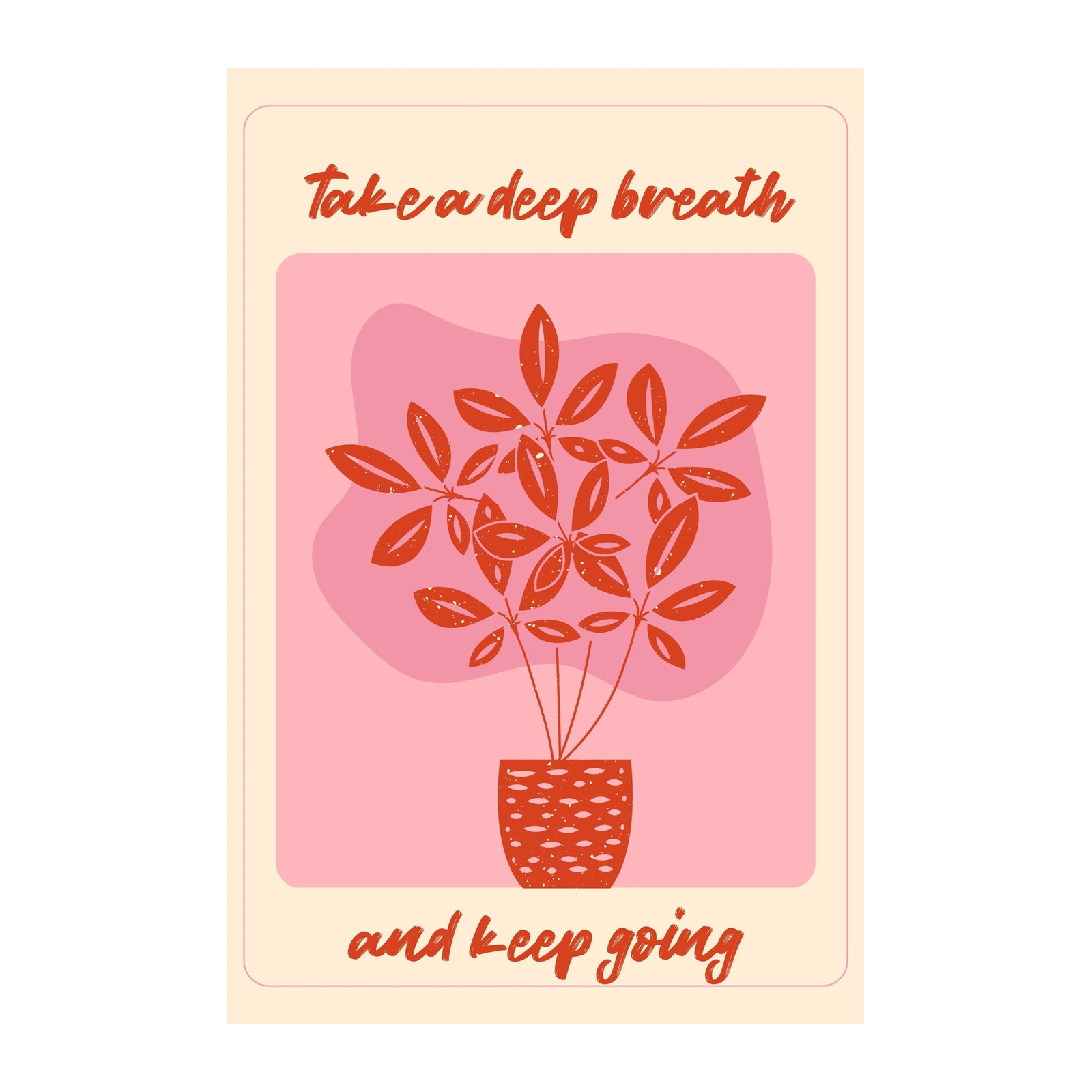 Take a Deep Breath Wall Art Wall Art