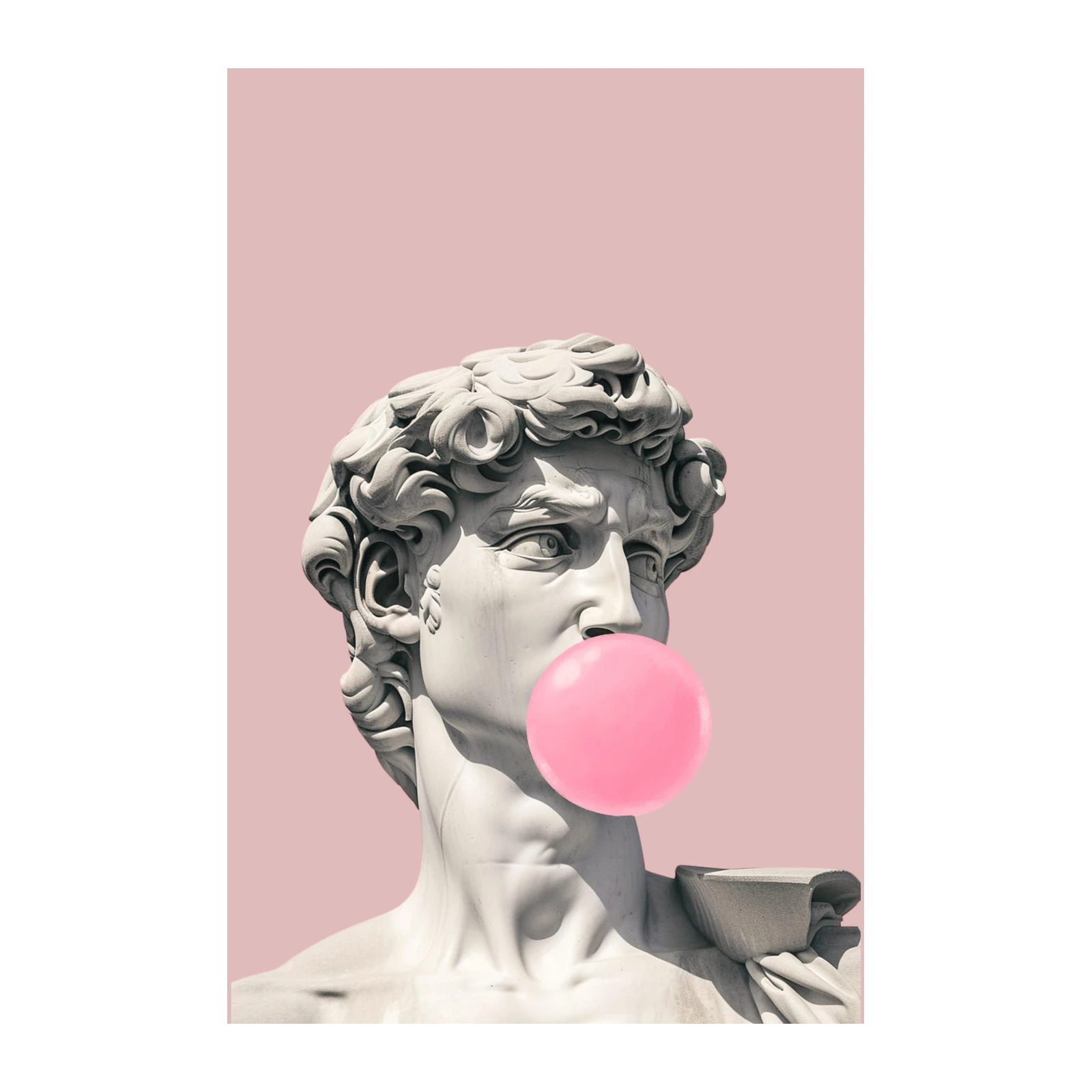 David Bubblegum Pop Art Wall Art