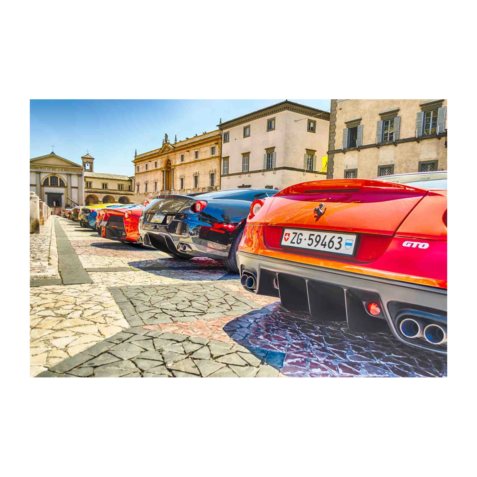 Luxury Italian Supercars Outdoor Wall Art