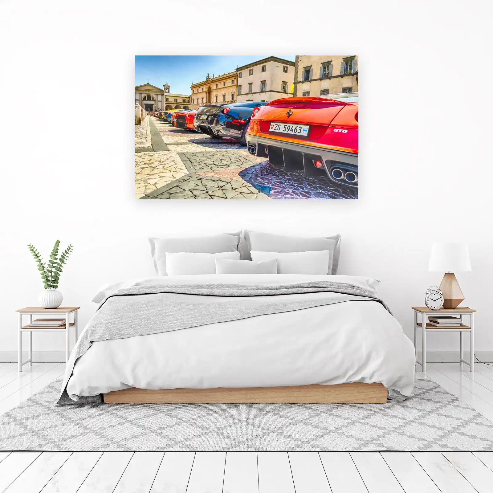 Luxury Italian Supercars Outdoor Wall Art