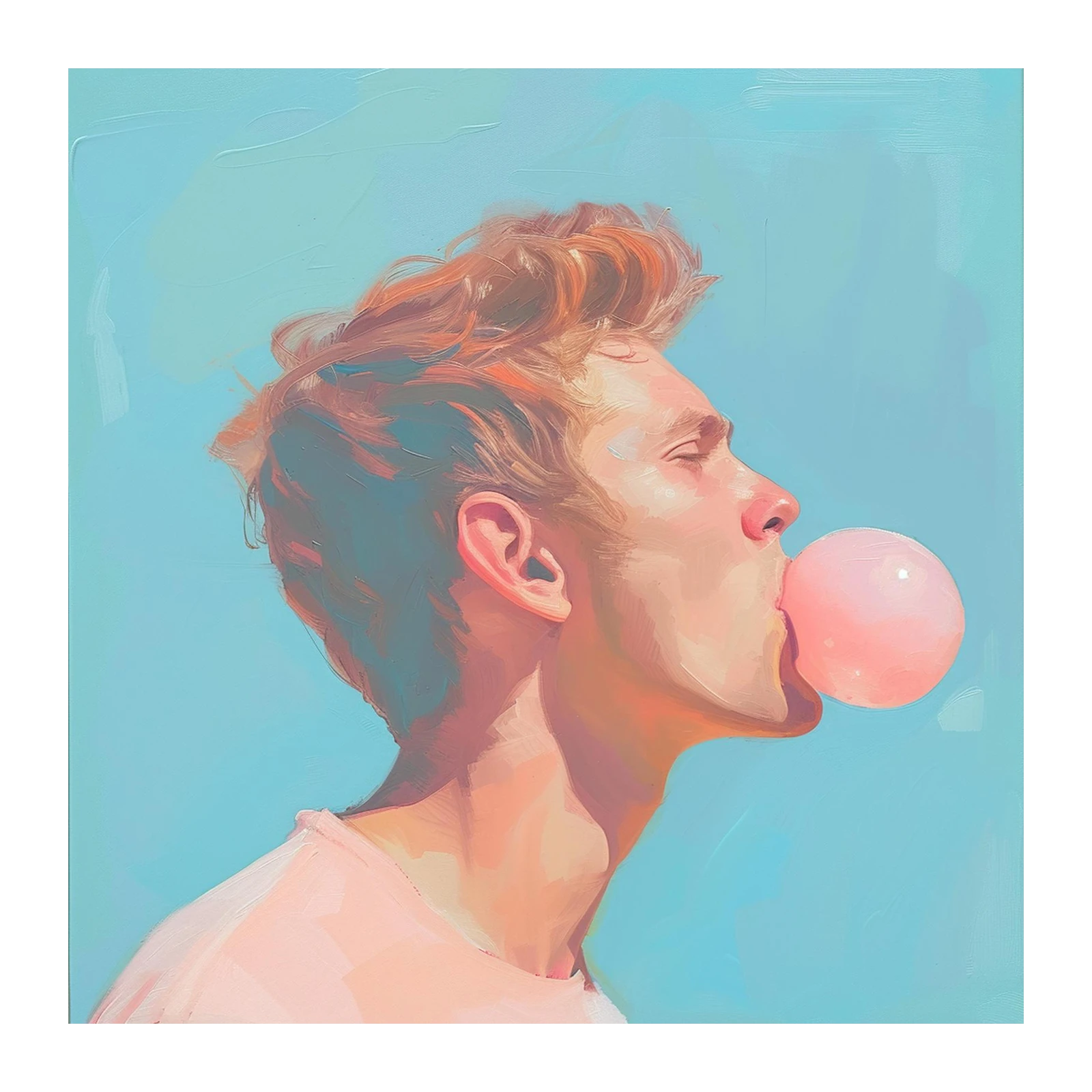 Dreamy Bubblegum Pop Art Wall Art