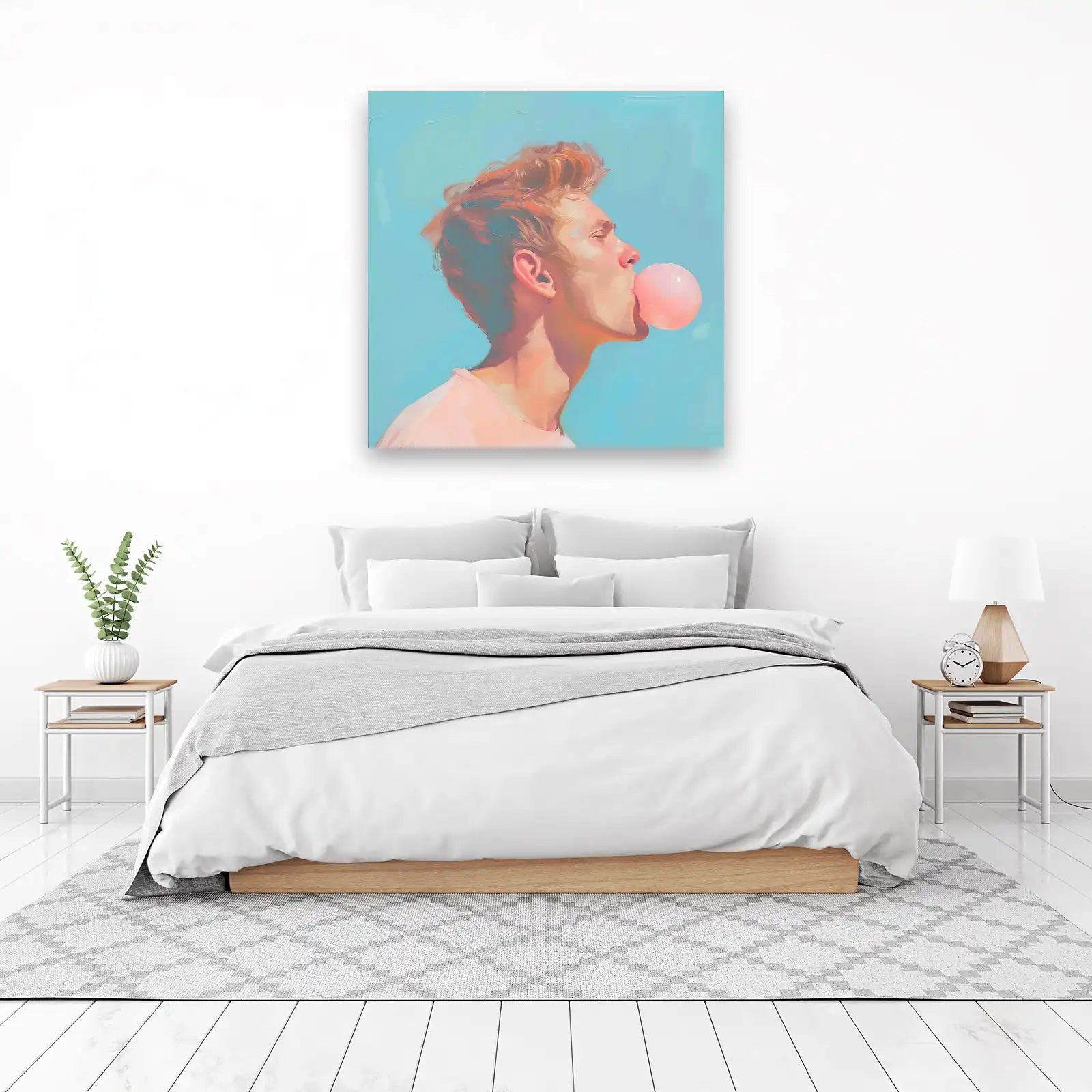 Dreamy Bubblegum Pop Art Wall Art