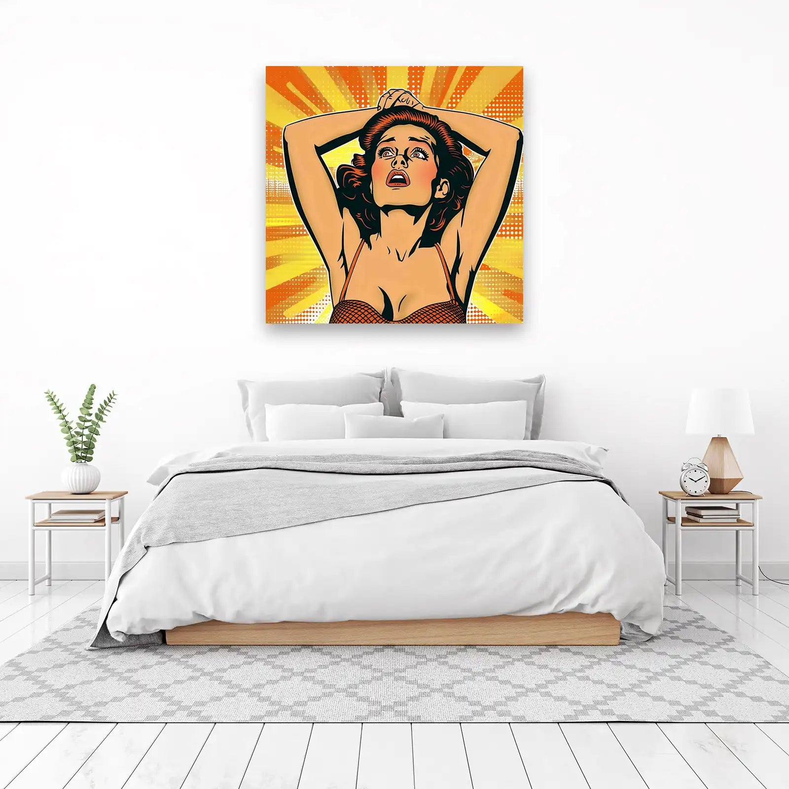 Retro Pop Art Diva Wall Art