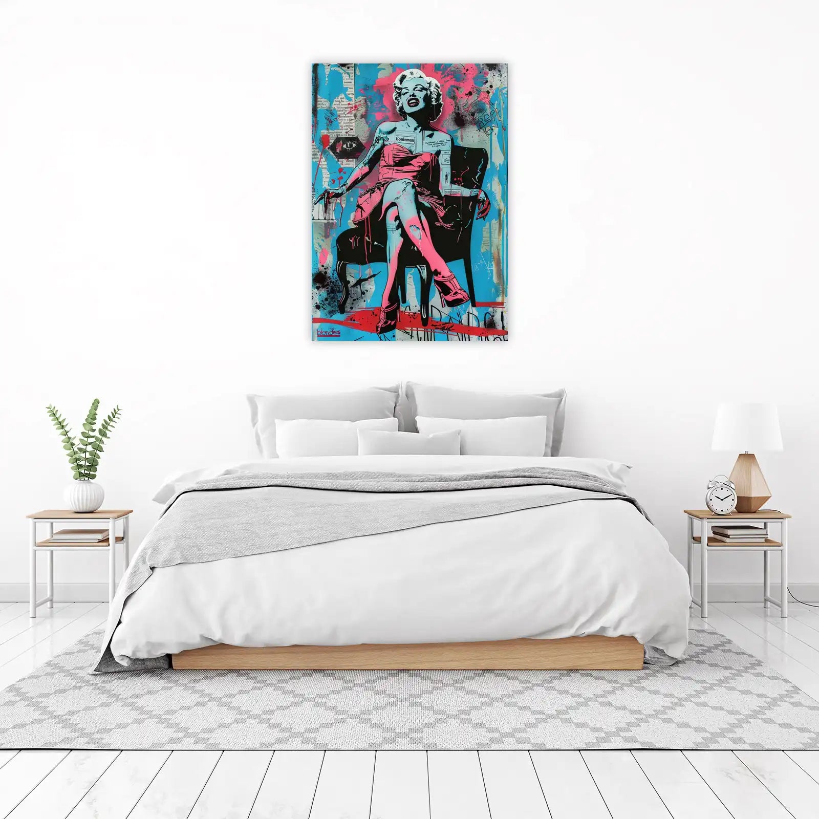 Vibrant Marilyn Monroe Pop Art Wall Art