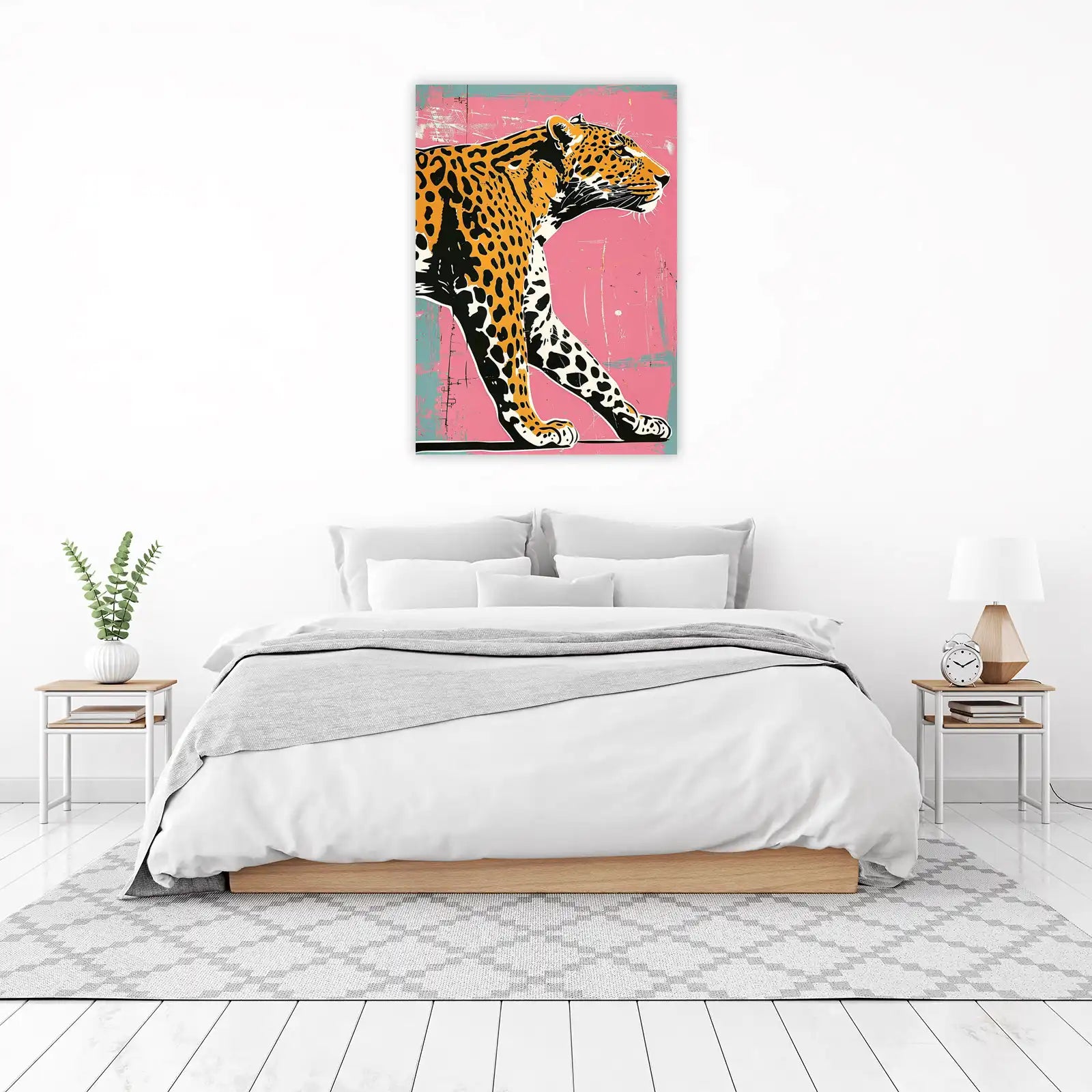 Vibrant Jaguar Pop Art Wall Art