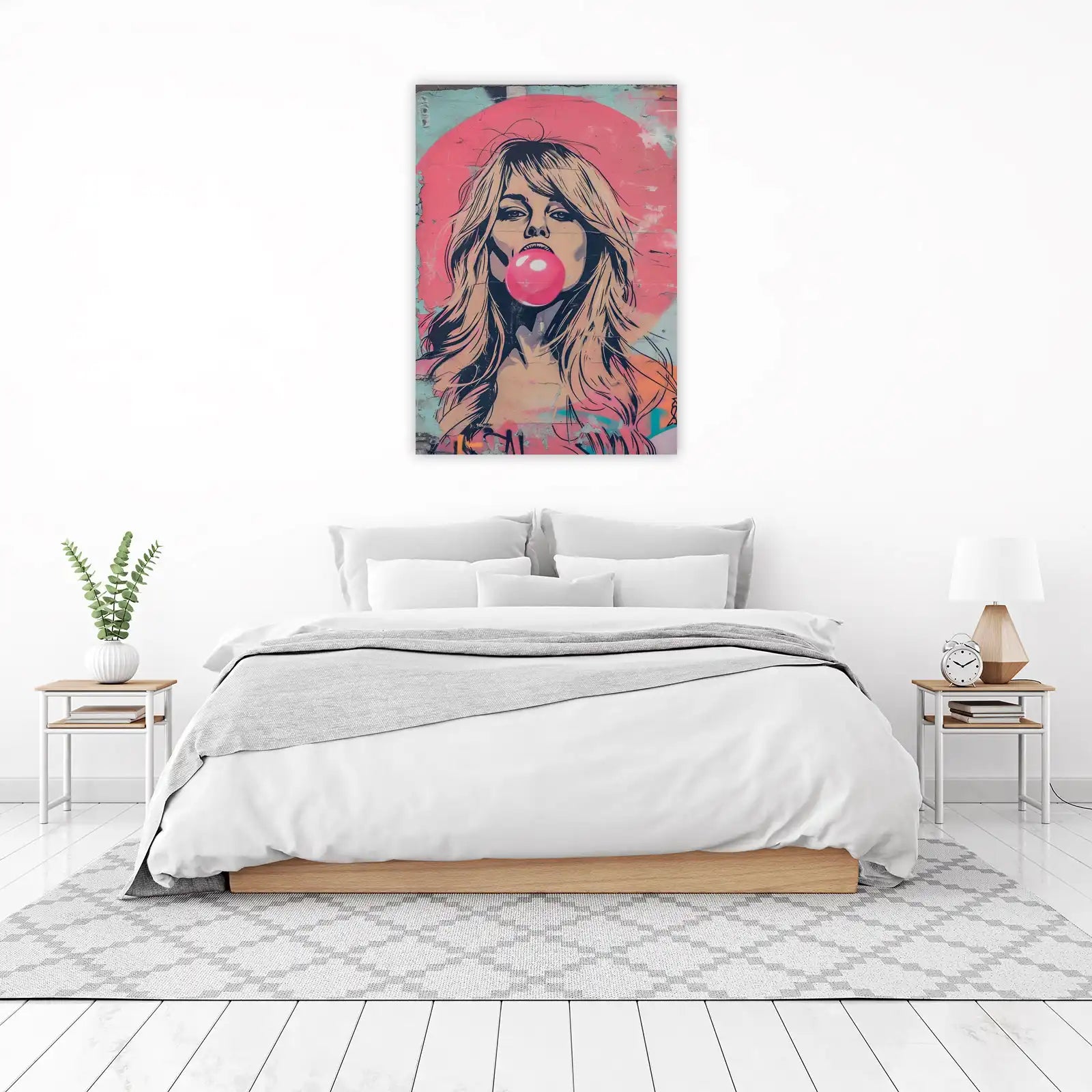 Graffiti Bubblegum Pop Art Wall Art