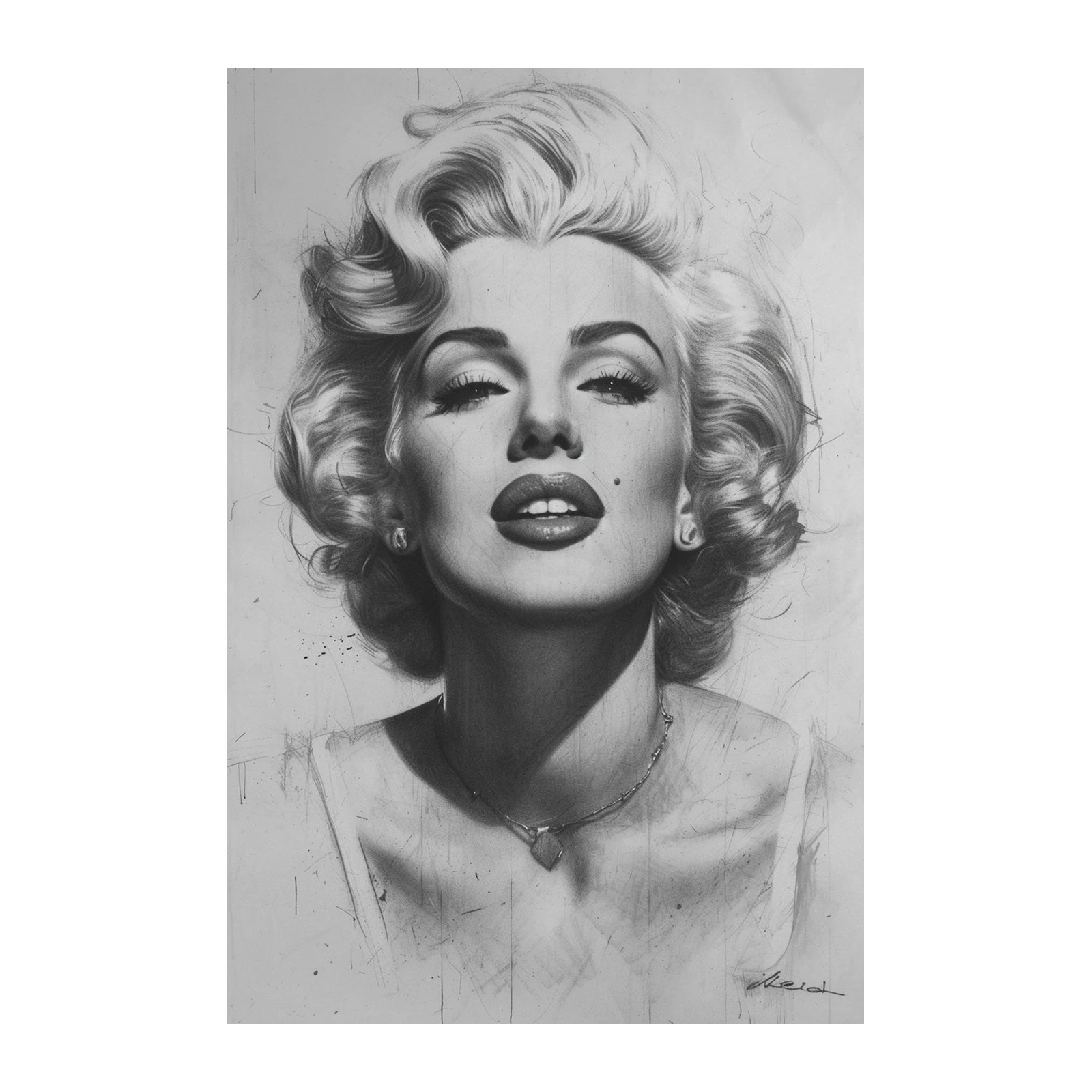 Marilyn Monroe Iconic Portrait Wall Art