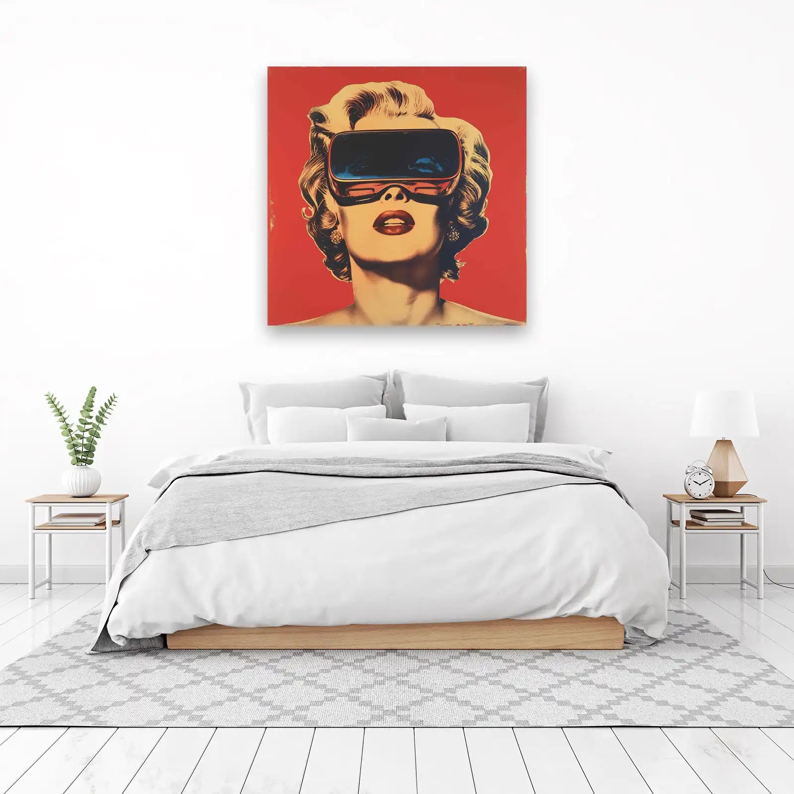 Pop Art Glam VR Marilyn Wall Art