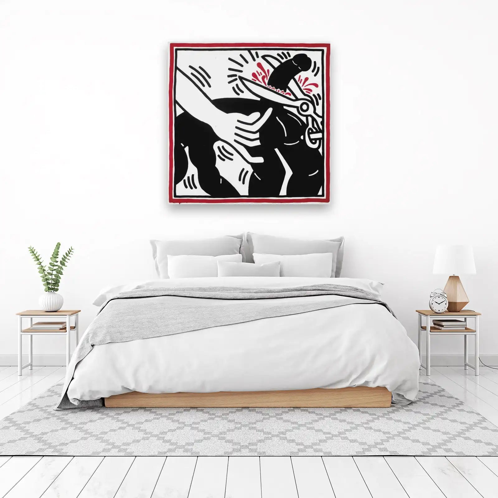 Bold Graphic Art Abstract Wall Art