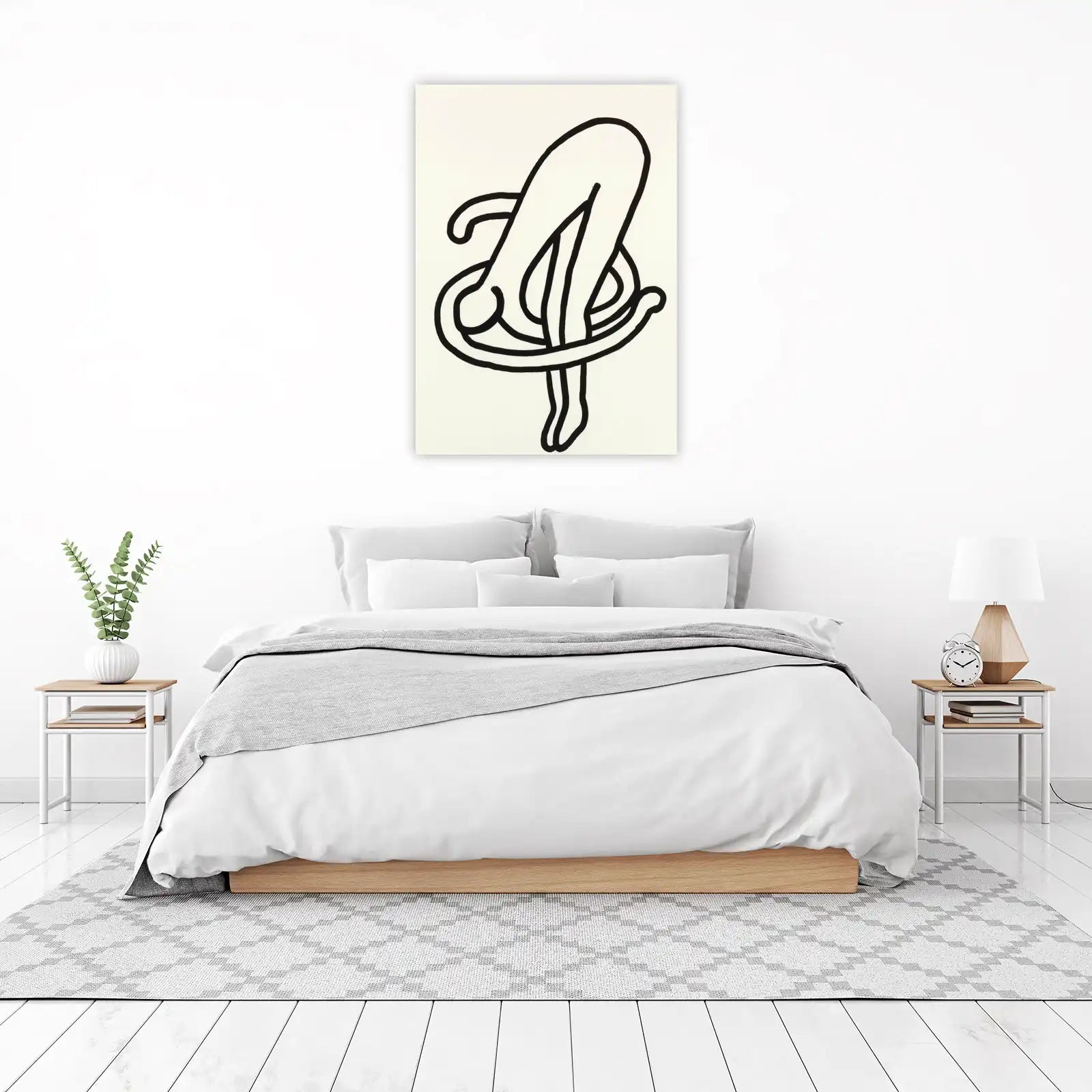 Abstract Figure Harmony Wall Art