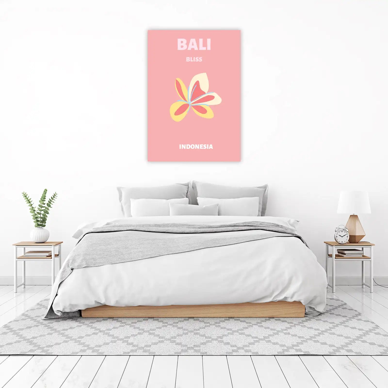 Bali Bliss Tropical Flower Wall Art