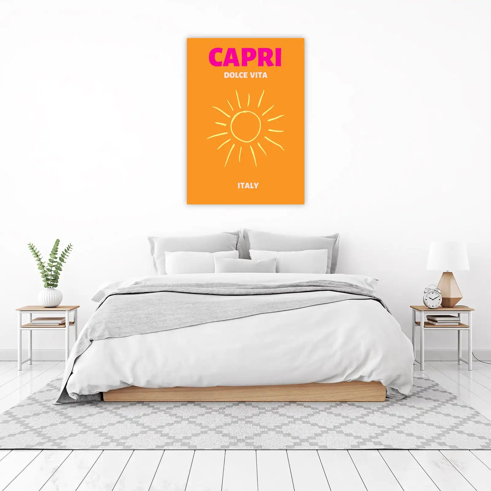 Vibrant Capri Sun Dolce Vita Wall Art