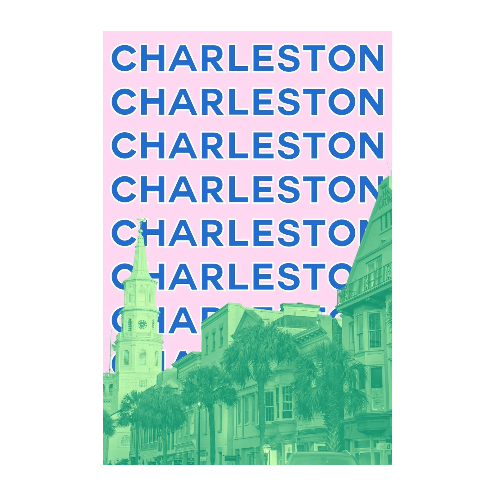 Vibrant Charleston Cityscape Wall Art