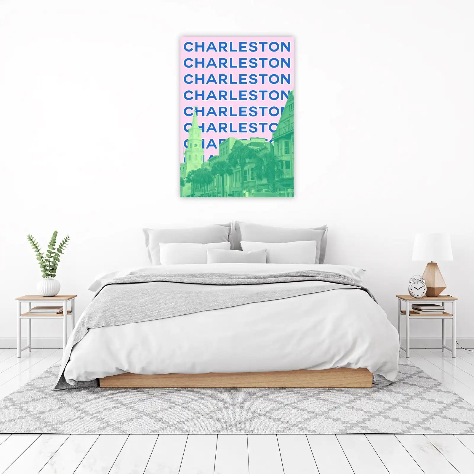 Vibrant Charleston Cityscape Wall Art