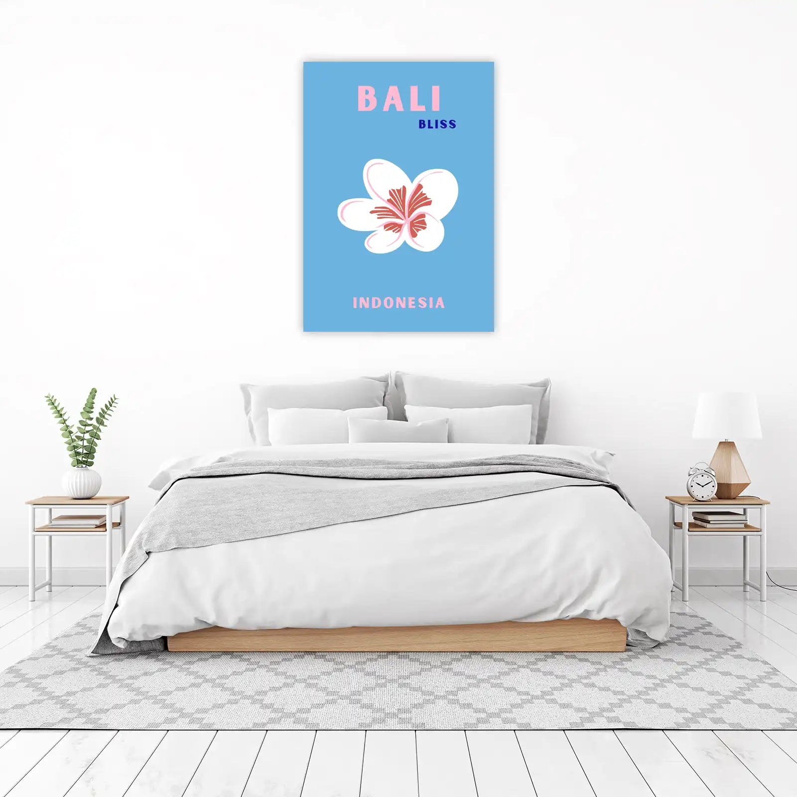 Bali Bliss Floral Indonesia Wall Art