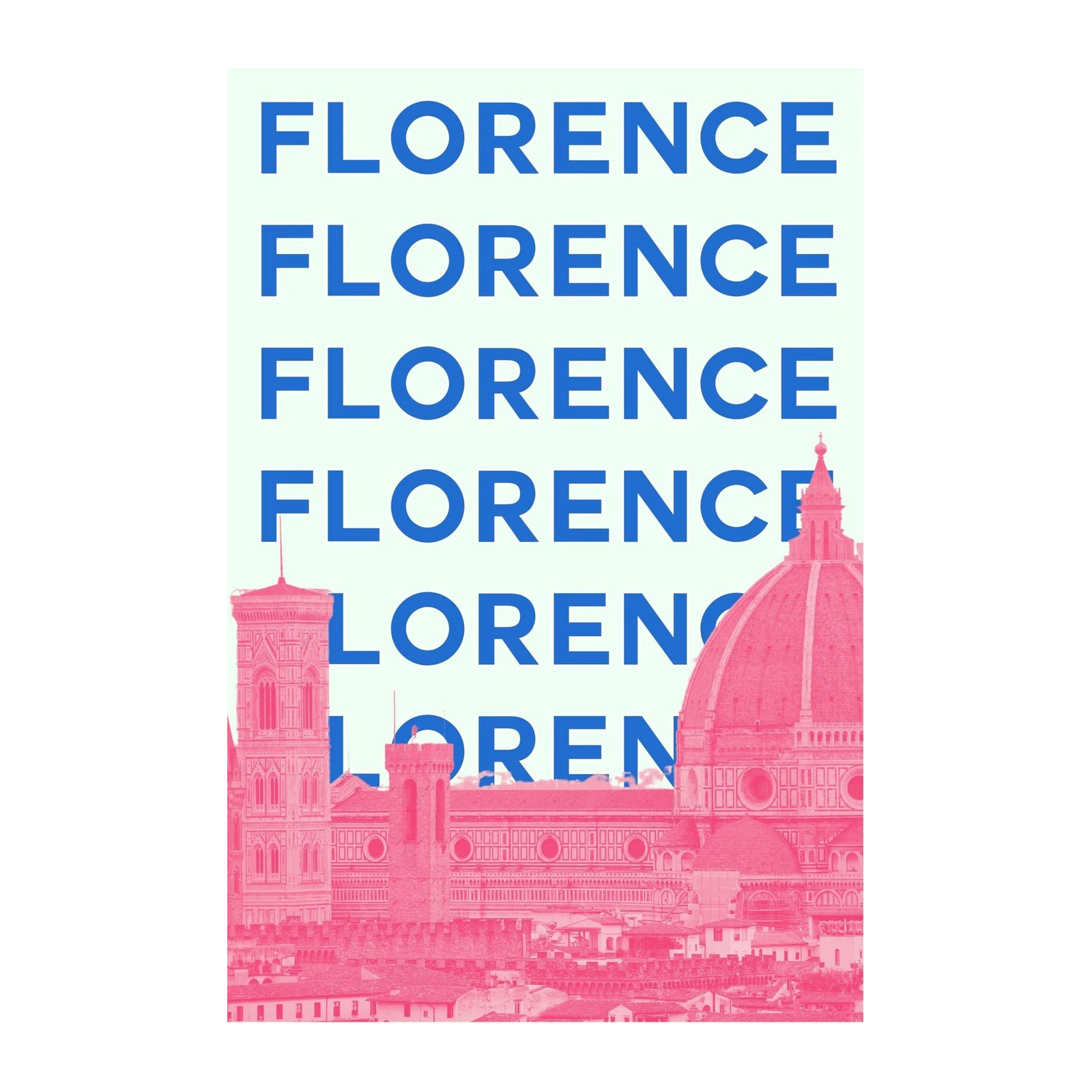 Florence Cityscape Pop Art Wall Art