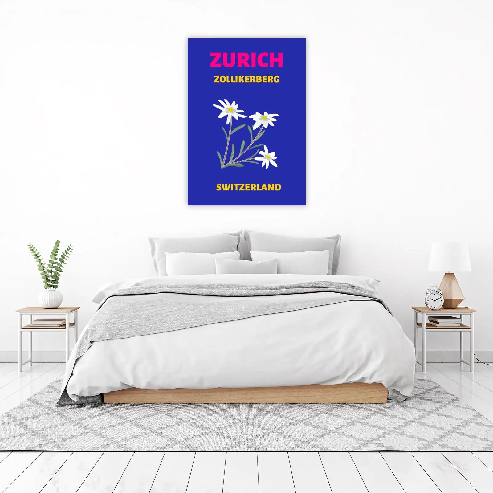 Zurich Zollikerberg Edelweiss Switzerland Wall Art