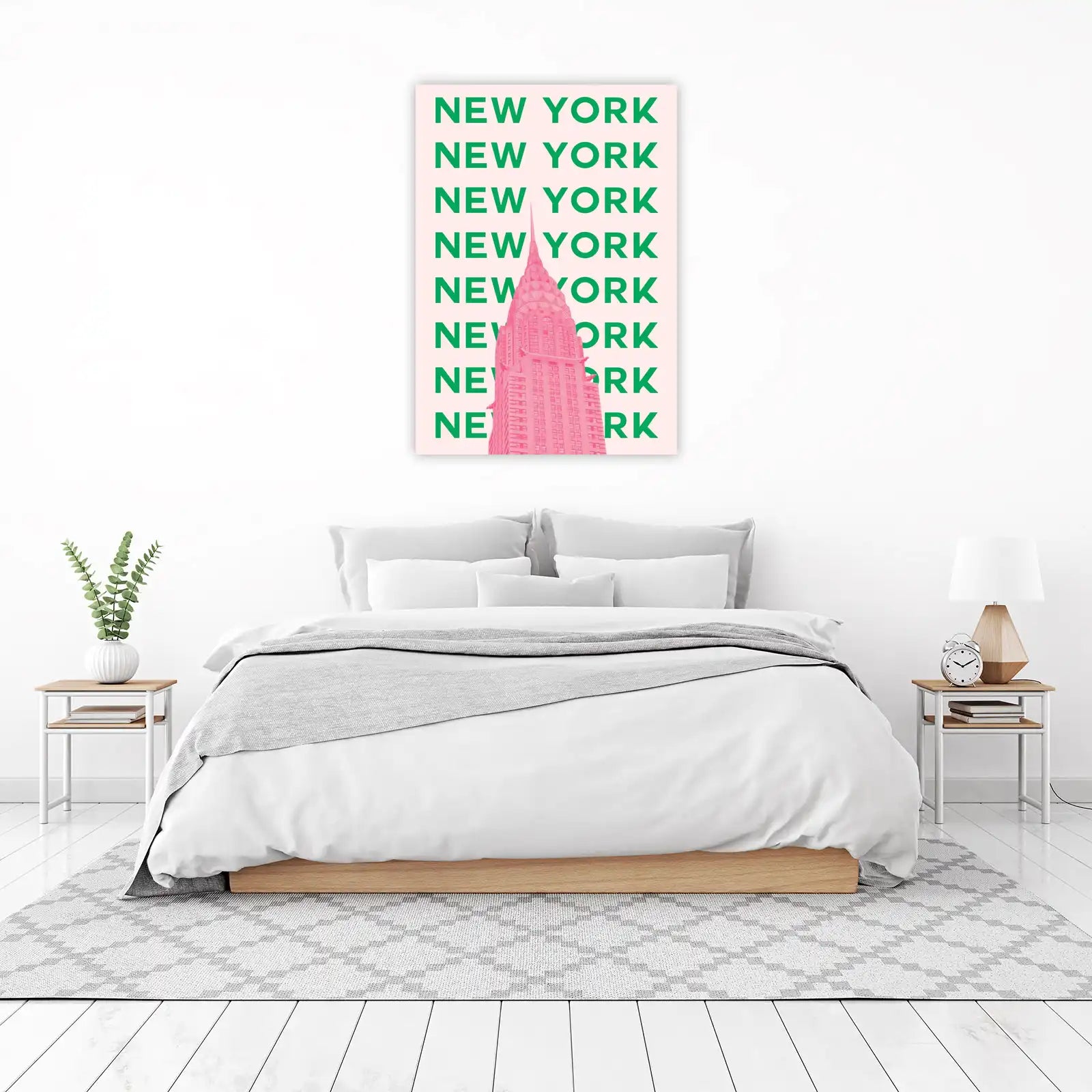 Modern New York Chrysler Building Wall Art